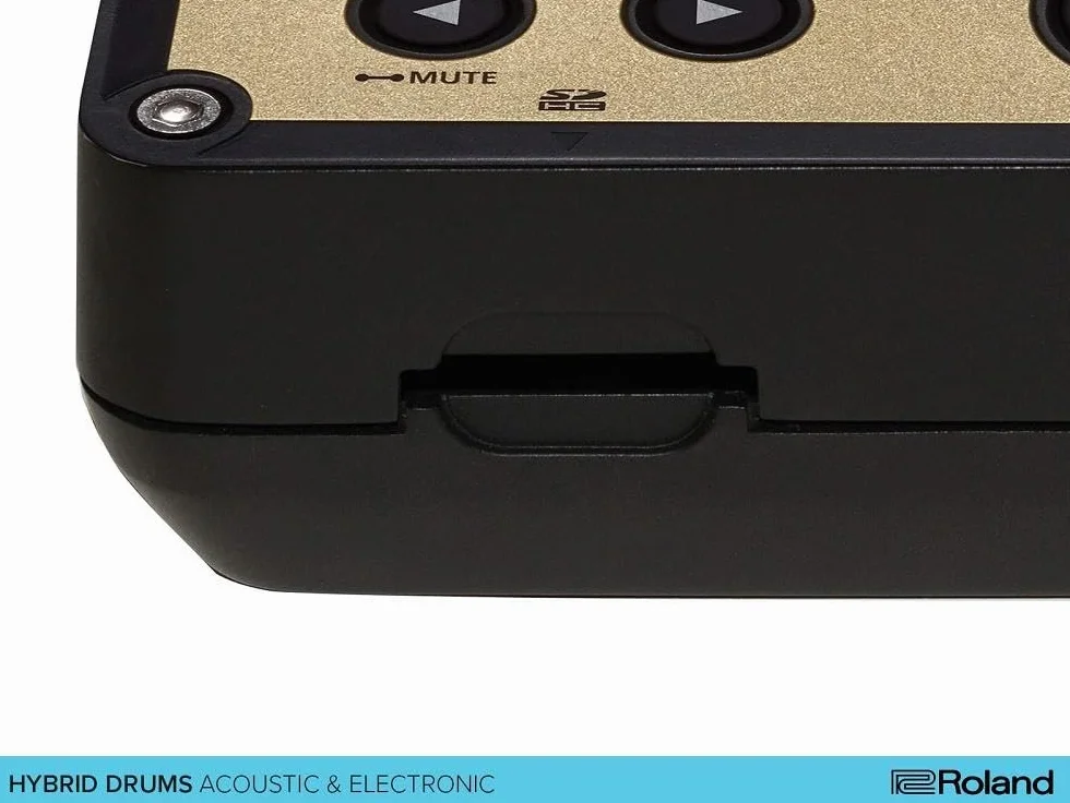 Roland TM-2 acustica drum Trigger modulo, Nero