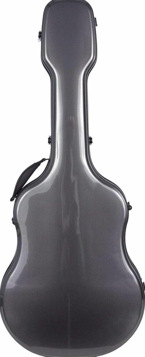 M-Case Sagomata Custodia per chitarra acustica 41” - 4/4 Fiberglass Ultra Light point nero
