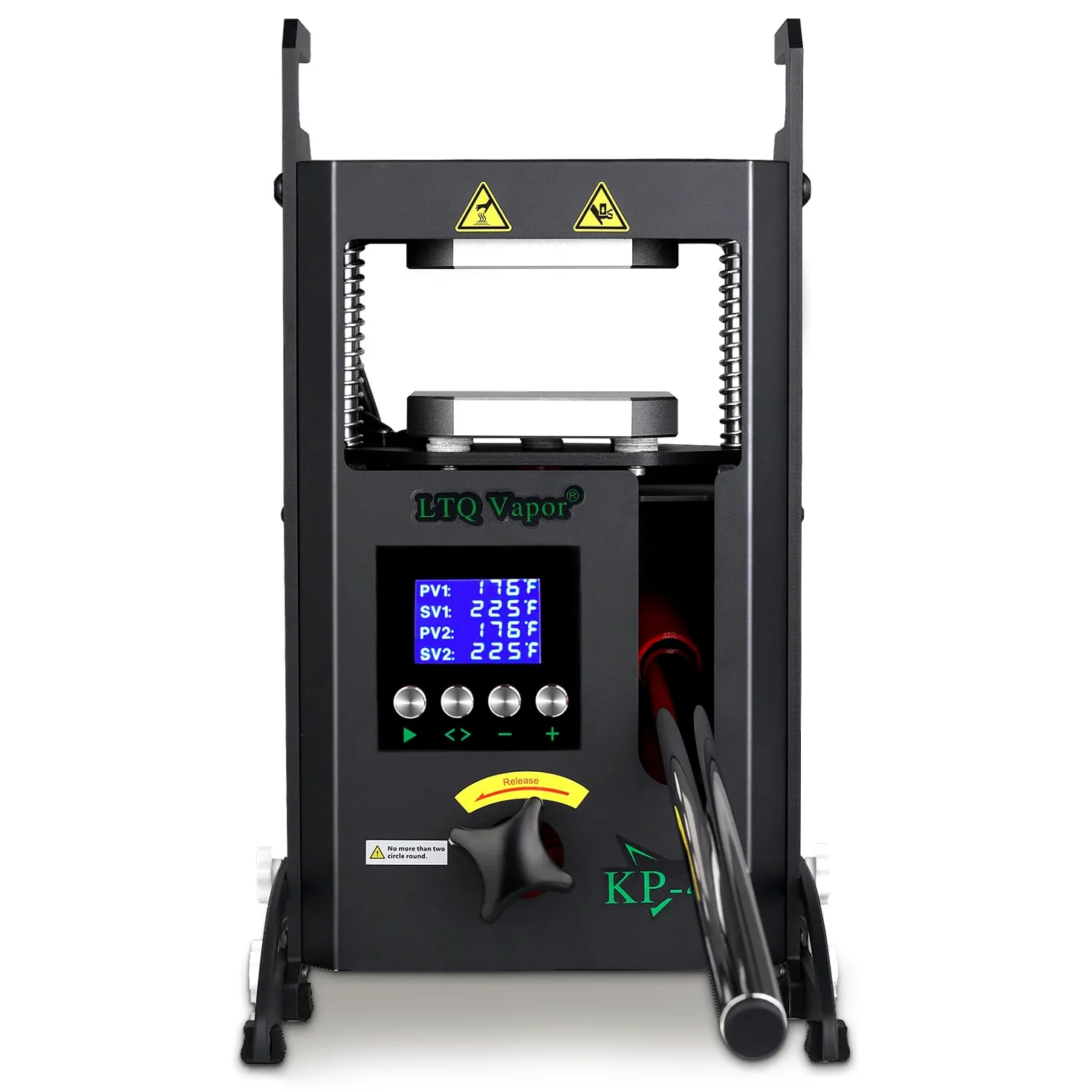 Rosin pressa 4 tonnellate macchina 600 W Colofonia macchina di estrazione KP-4 per colofonia e fiori secchi con controllo della temperatura