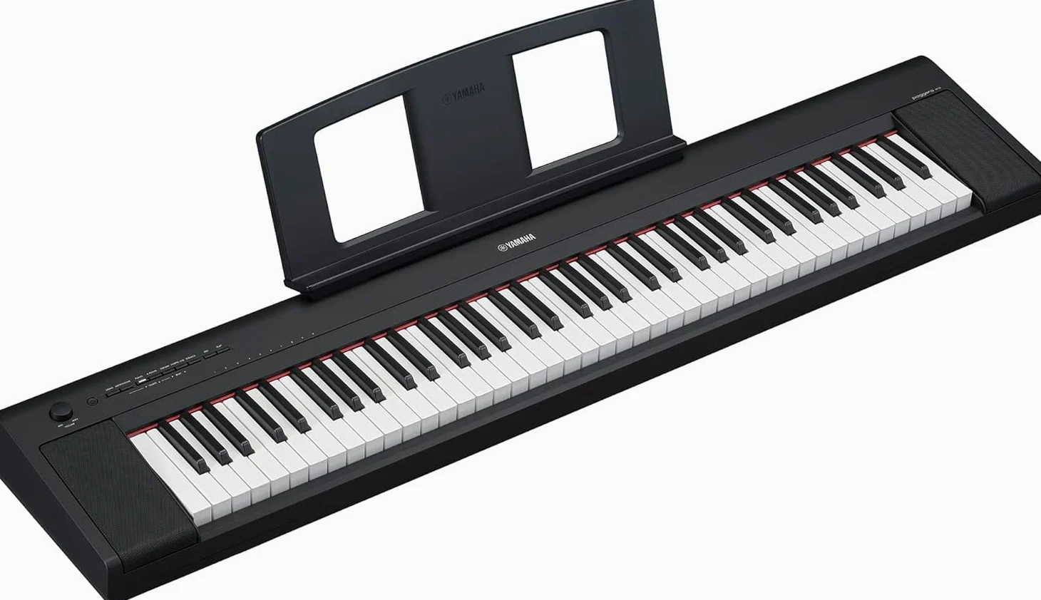 Yamaha Tastiera digitale NP-35 Piaggero con 76 tasti graduati sensibili al tocco in dotazione con cuffie HPH-150