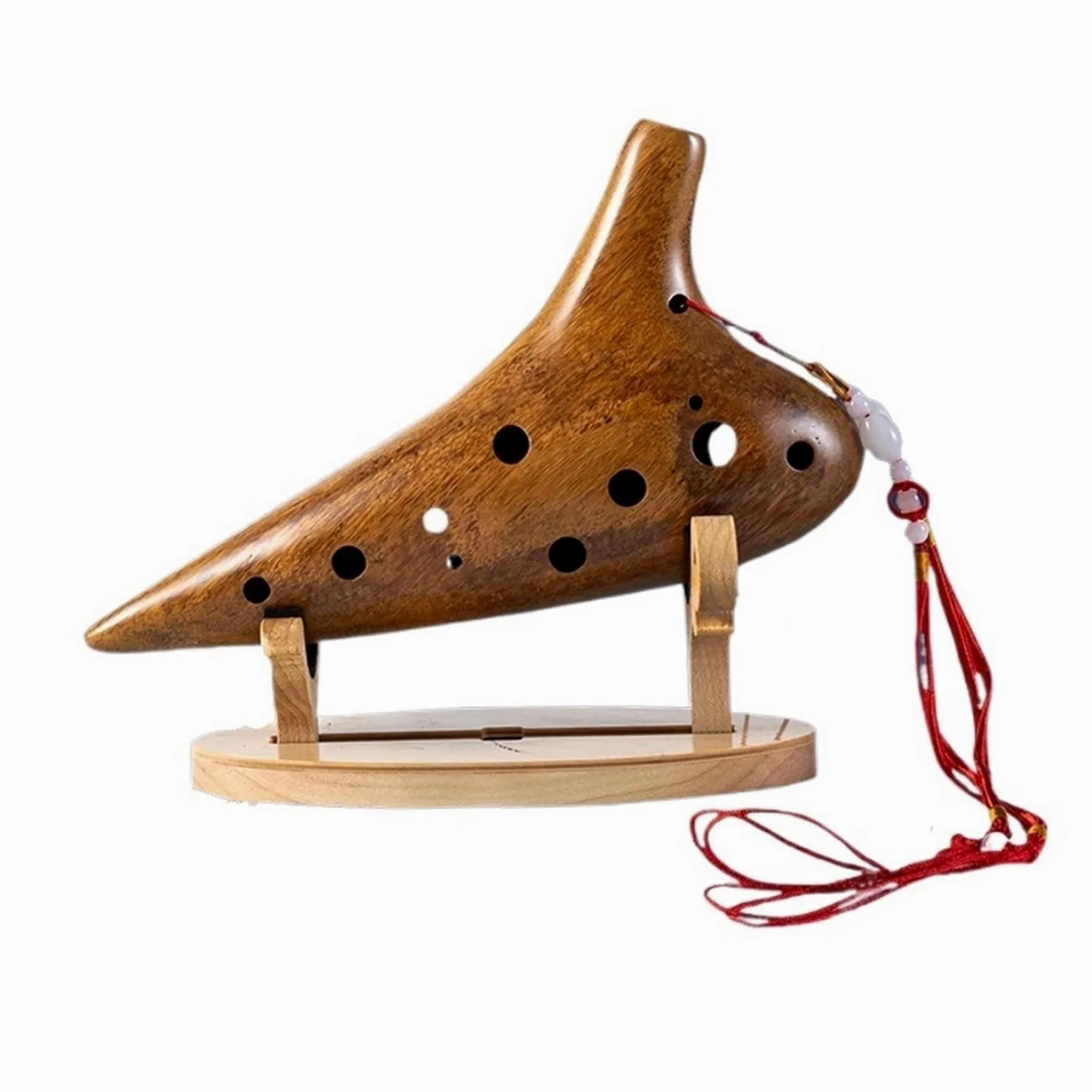 Ocarina - Strumento in legno a 12 fori, accordato a C, per principianti e professionisti