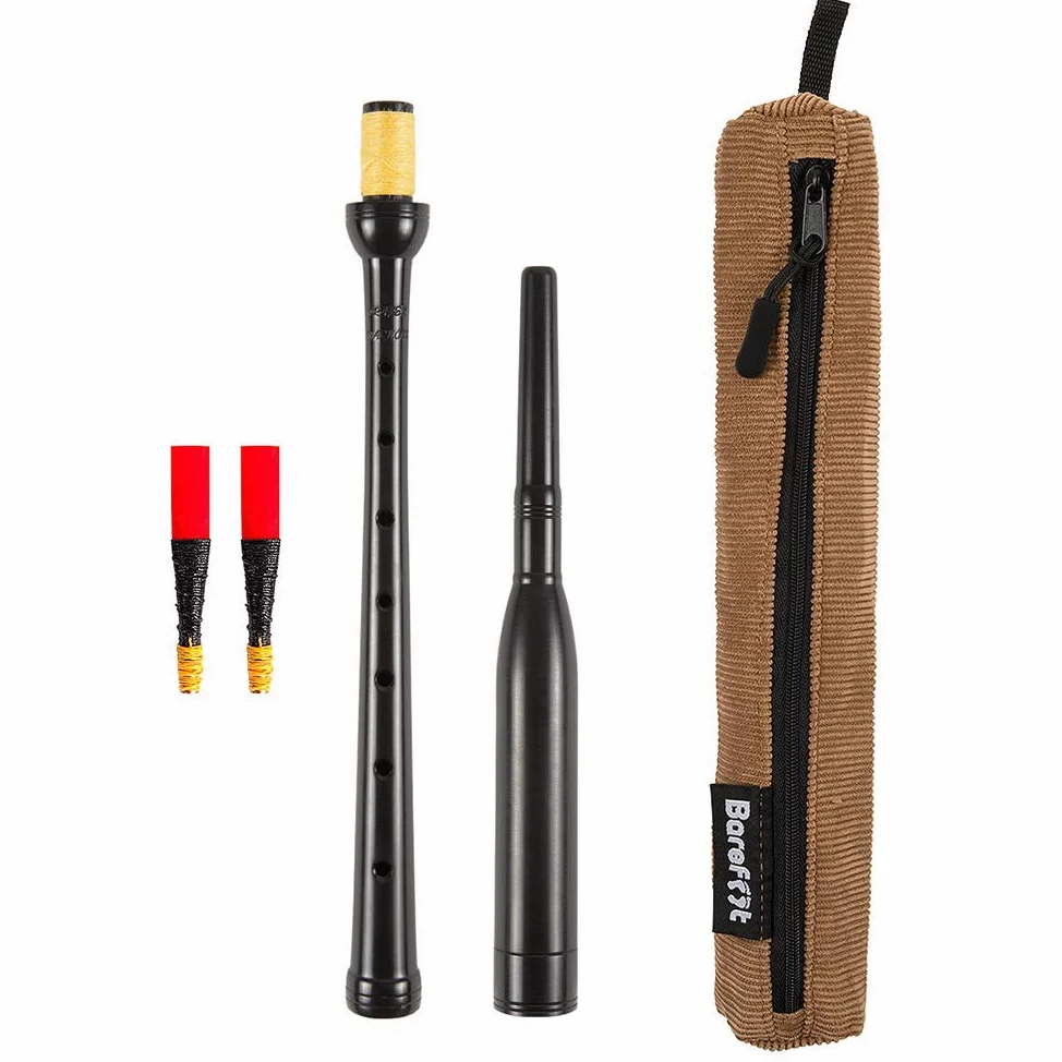 Frazer Warnock Standard Cornamusa Chanter, The Piping Center of Scotland Tutor Book per cornamuse Highland, 2 ance di qualità, custodia traspirante e set di canne