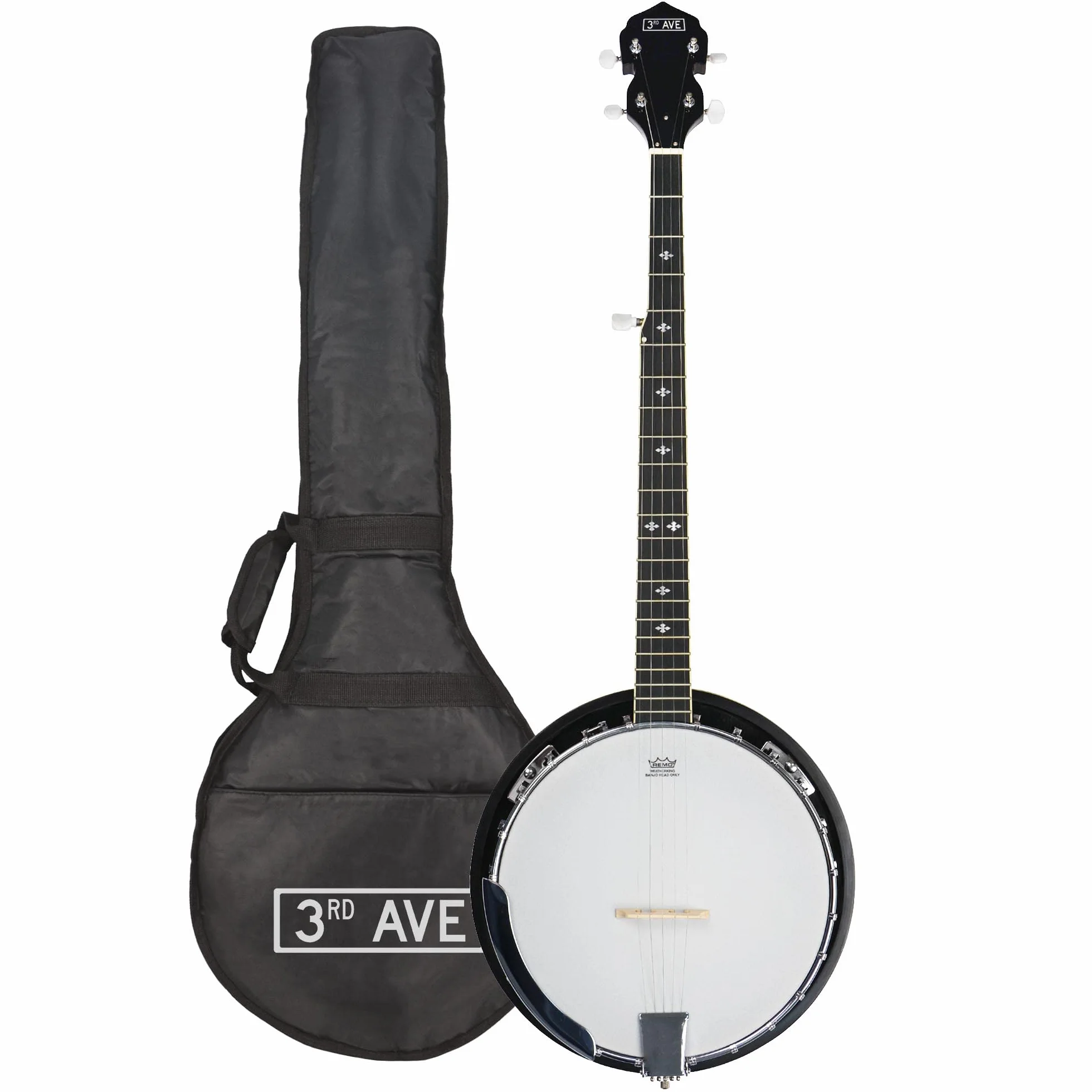 3rd Avenue Rocket BJW01 Banjo Deluxe a 5 Corde