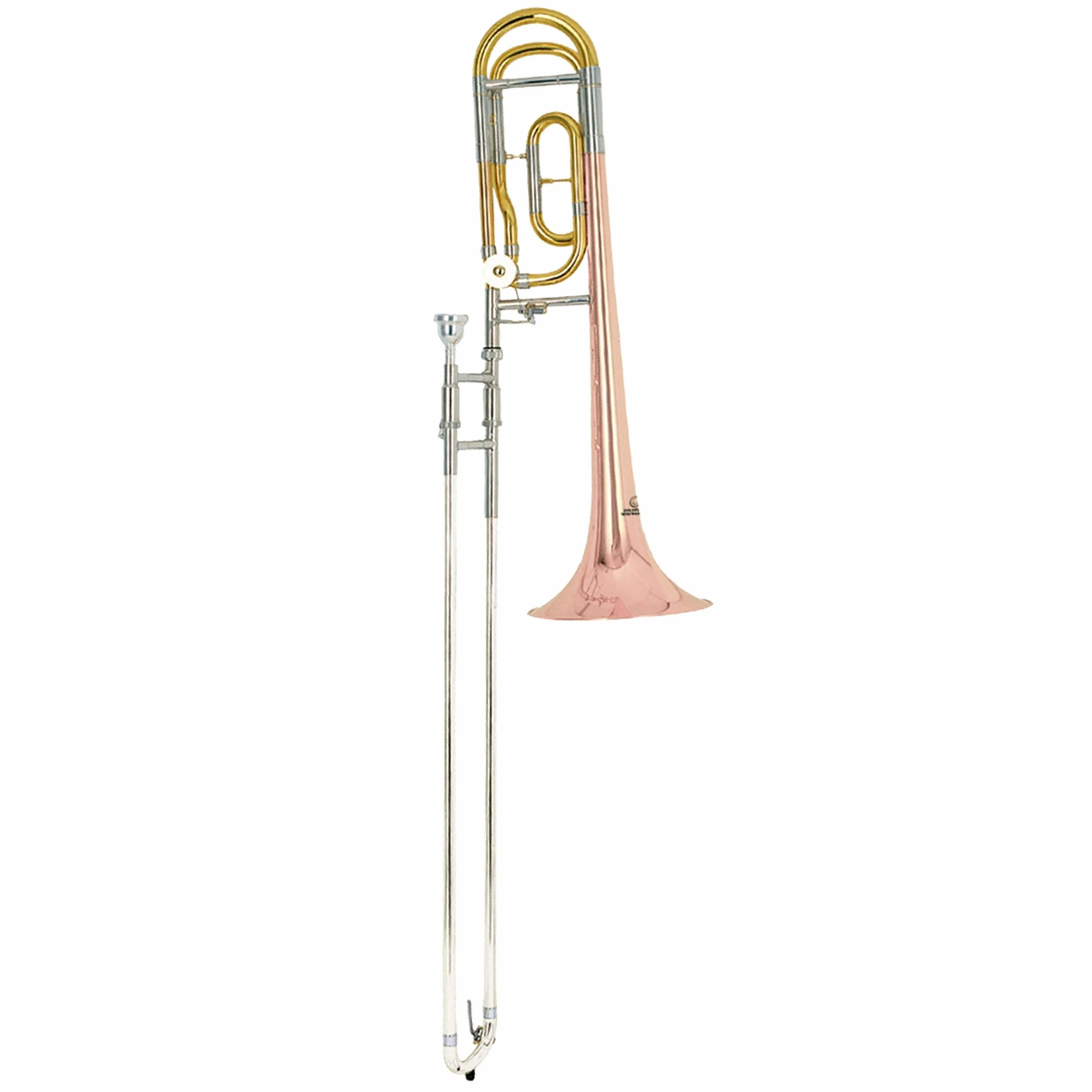 Monzani MZSL-233Q Bb/F-Trombone Fourth Valve, Brass - Trombone tenore a valvole