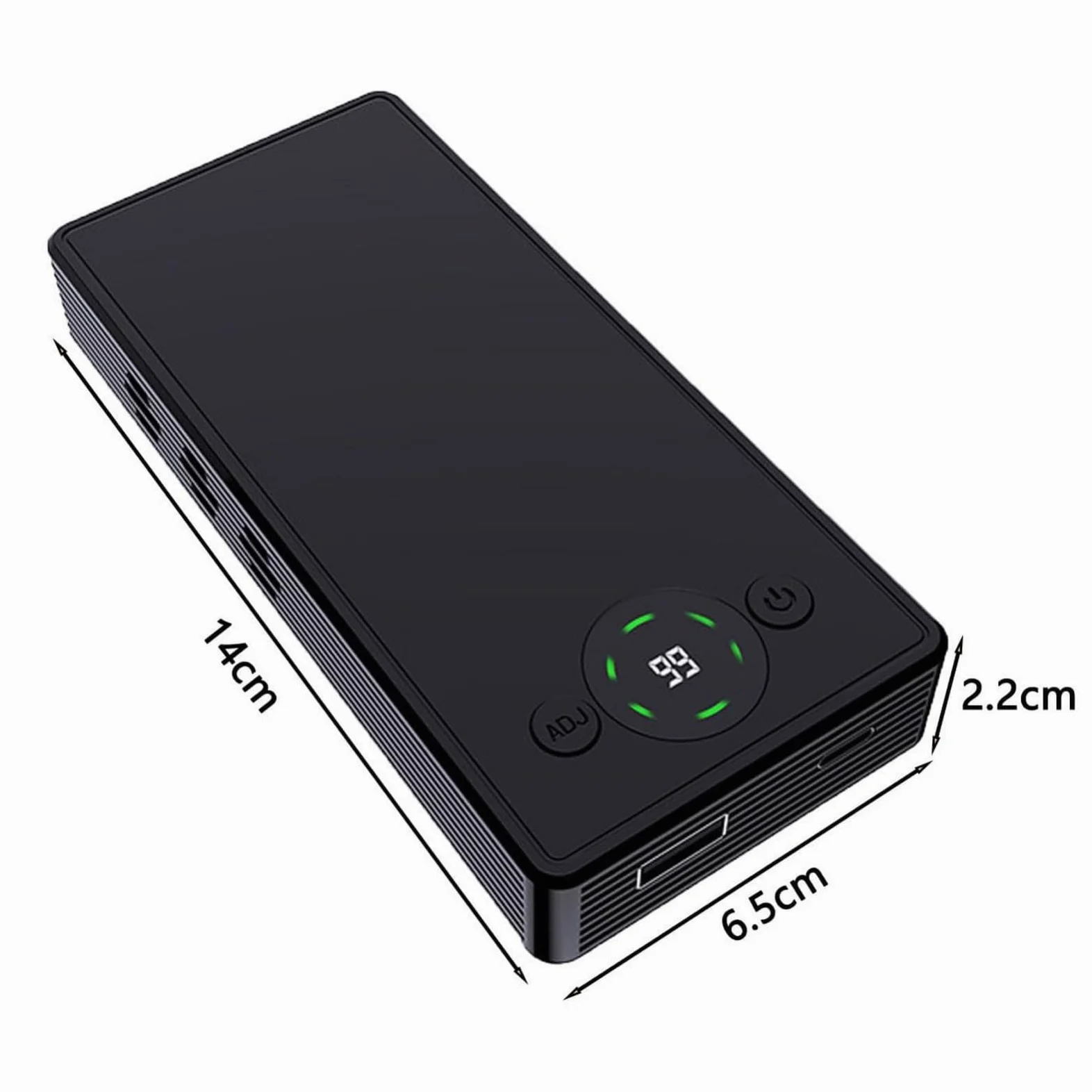 Blocco delle registrazioni telefoniche, Jammer Audio del Segnale Mobile con Telecomando, 4000 mAh Anti-Alimentazione con Portata 1-50 m, per Anti-Mobile