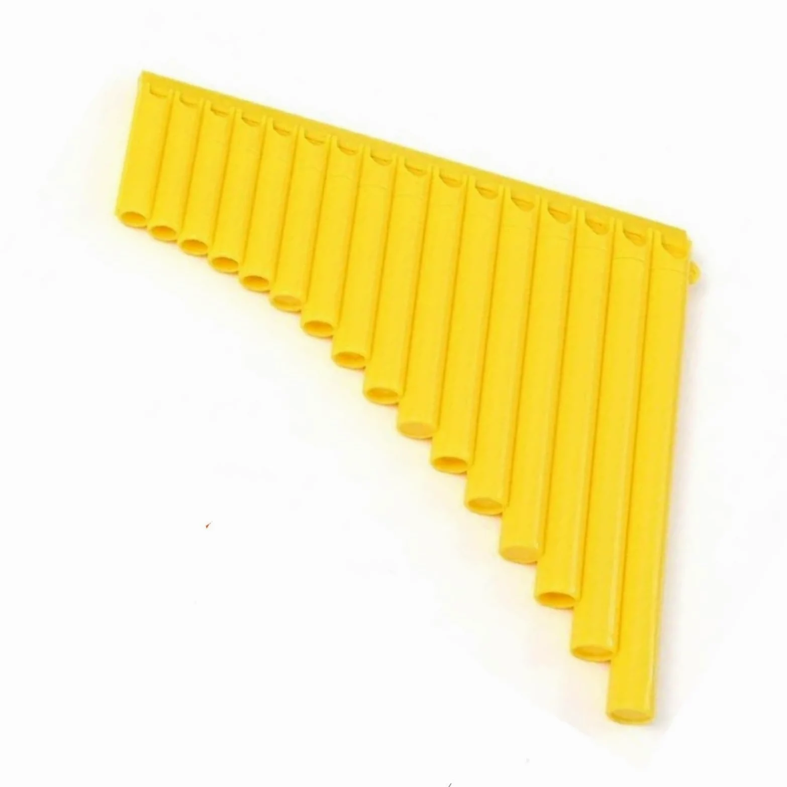 Flauti Pan Adulti Flauto Di Pan Professionale A 16 Canne Chiave C Modello Principiante Giallo