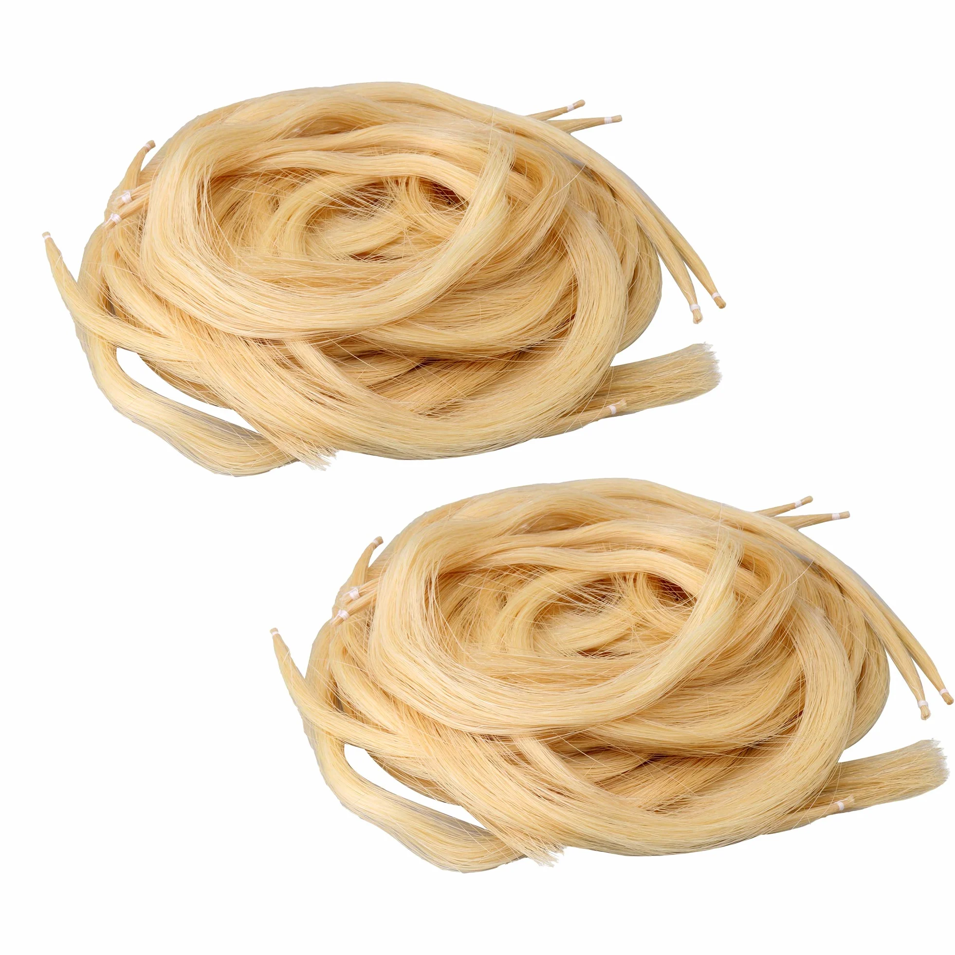 Yibuy 20 matasse 81,3 cm strumenti musicali parti arco violino capelli crine di cavallo bianco