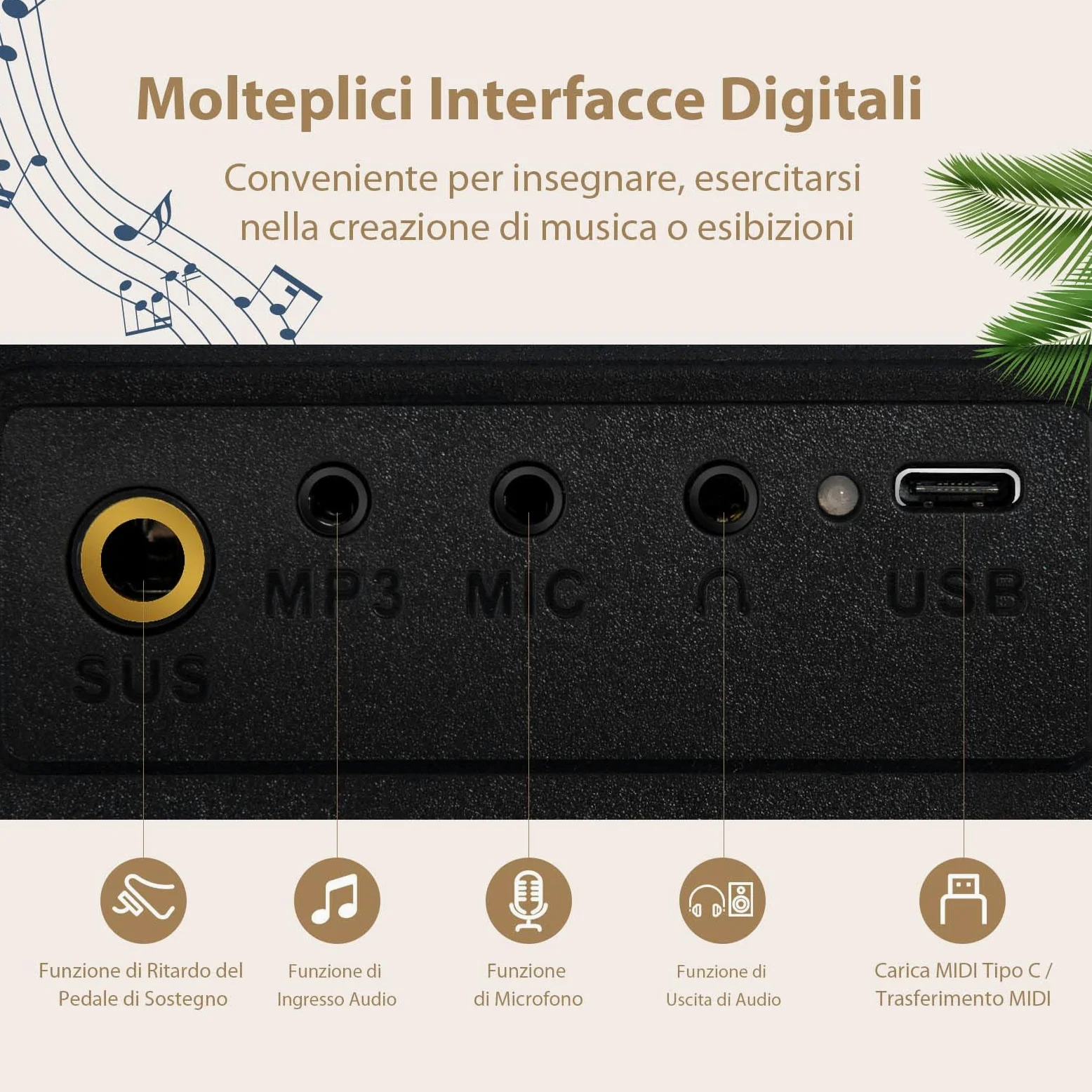 GYMAX Pianoforte Digitale a 88 Tasti, Tastiera a Grandezza Naturale, Pianoforte Elettrico Portatile con borsa, Ideale per Bambini e Adulti