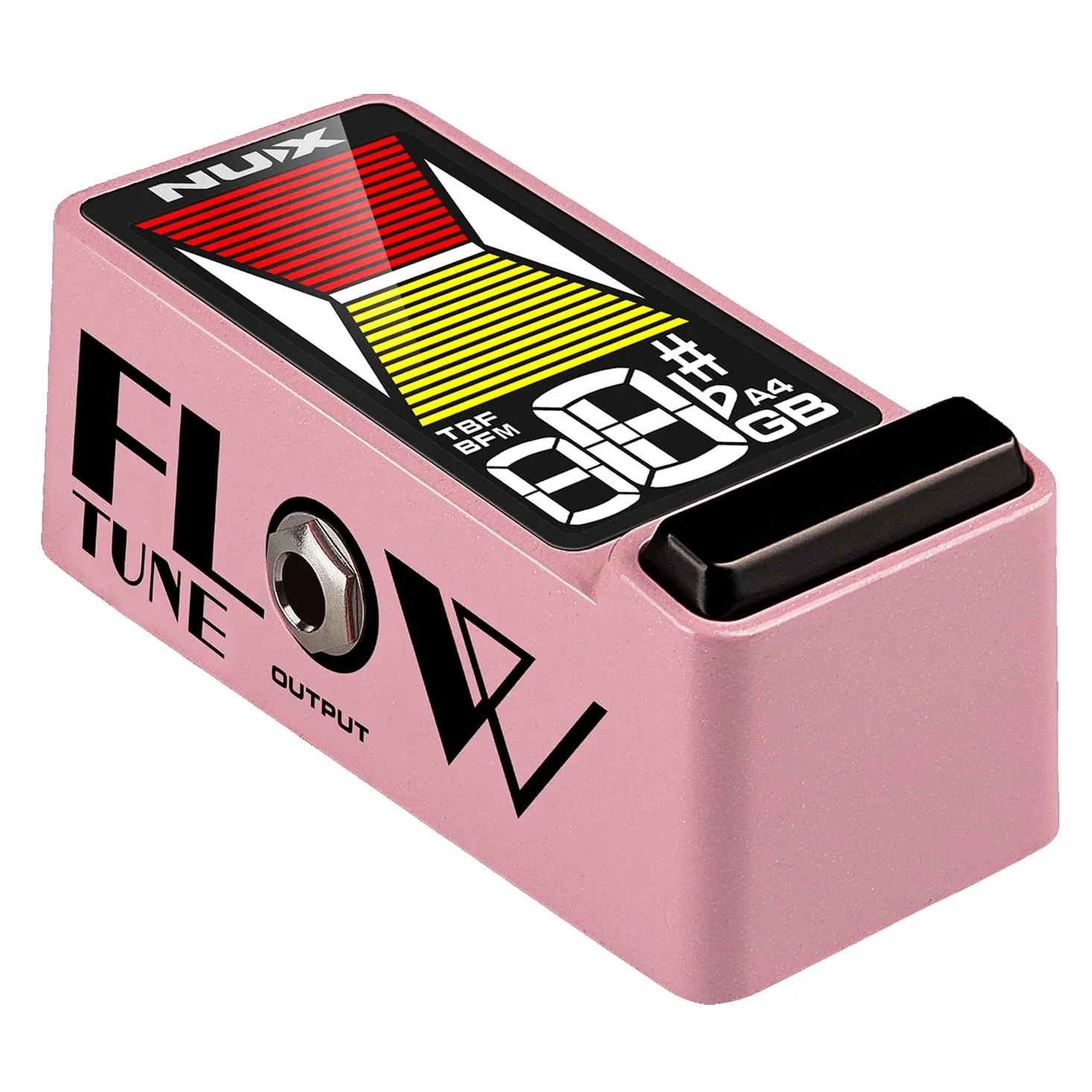 Nux NTU-3 MKII Flow Tune Pink Accordatore con alimentatore Keepdrum 9 V