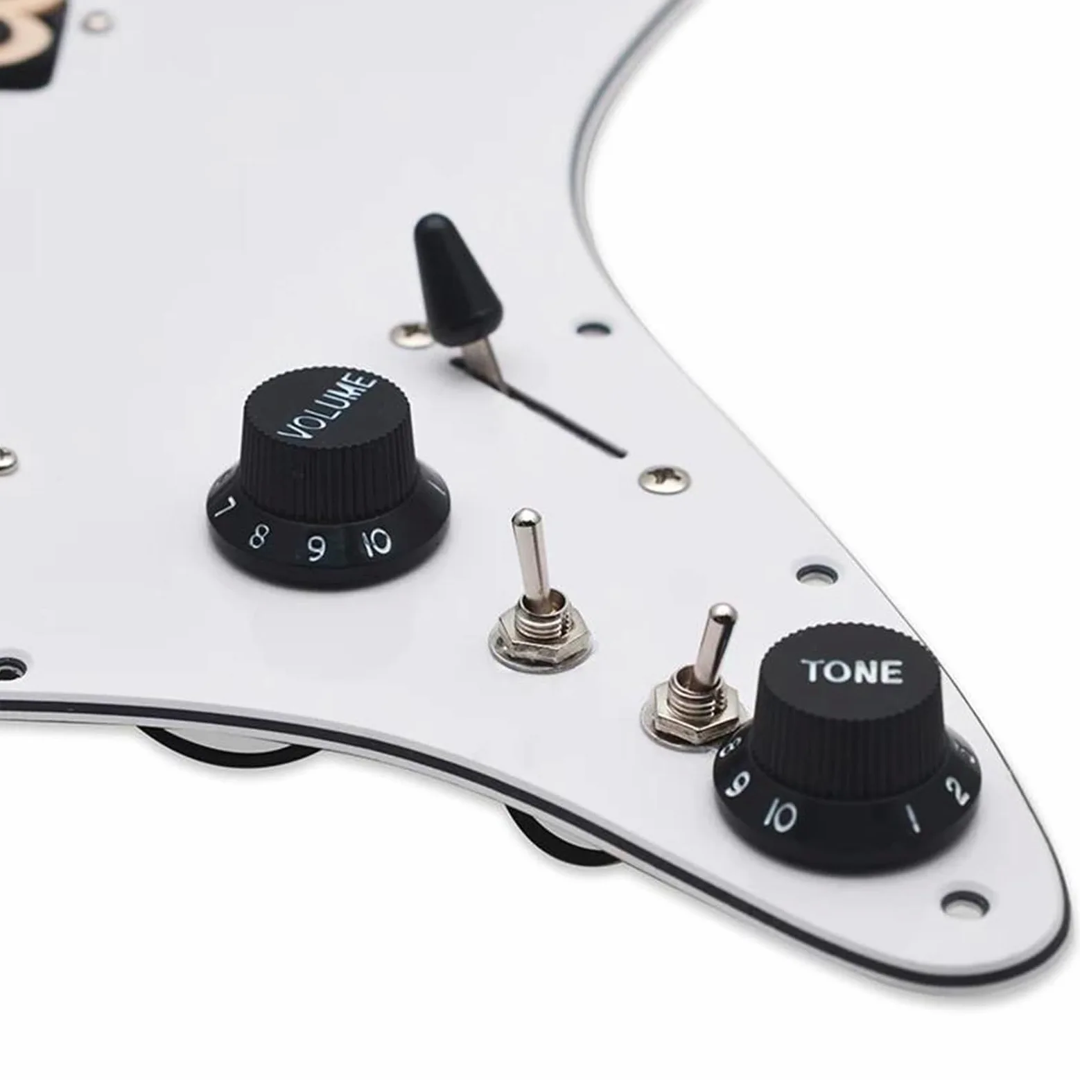pickup per battipenna pre-cablato Battipenna Per Chitarra HH Precablato Caricato Con Due Humbucker Battipenna Per Chitarra Elettrica(3/4)