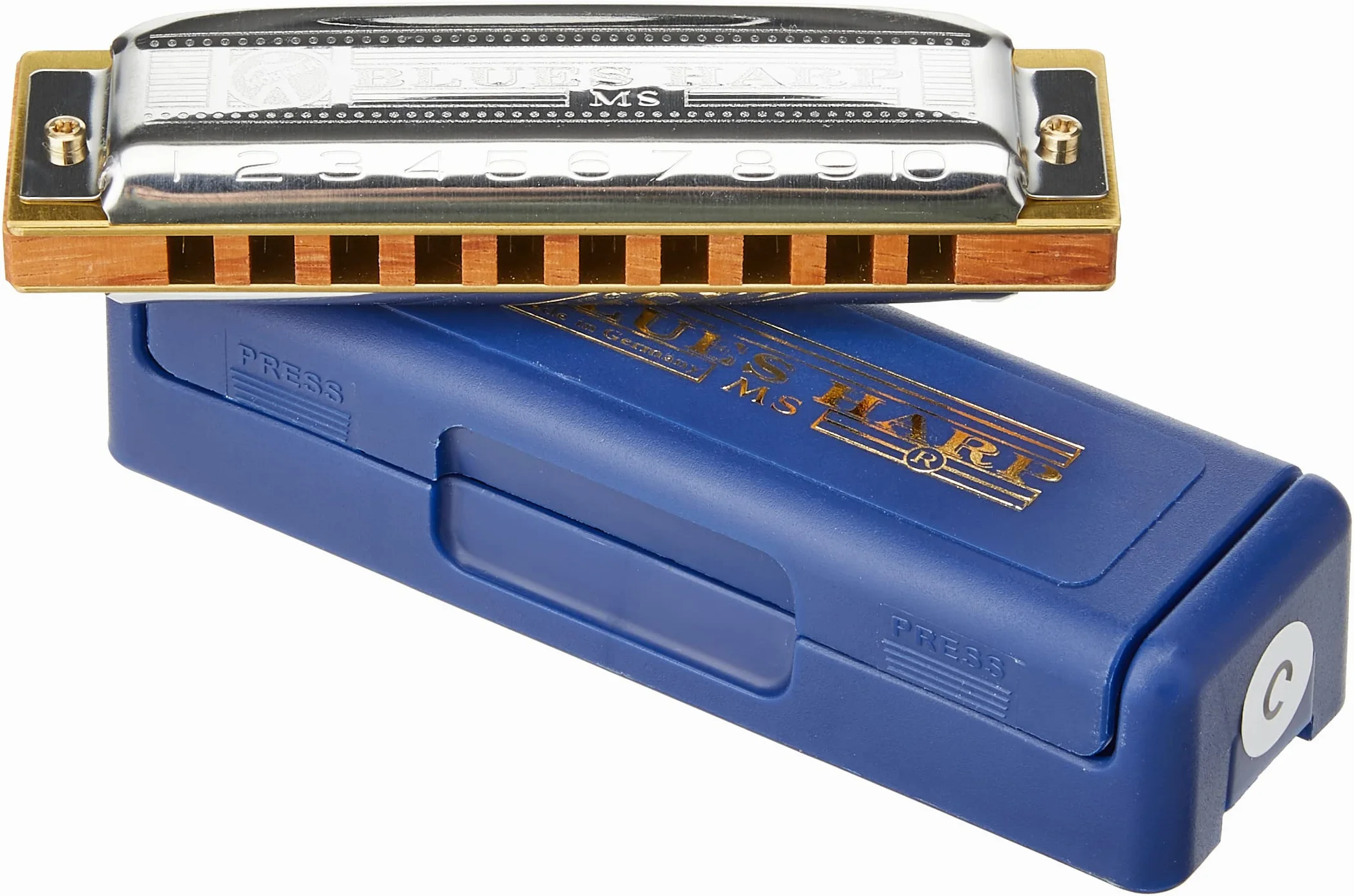 M533016 x Hohner Blues Harp Harmonica C