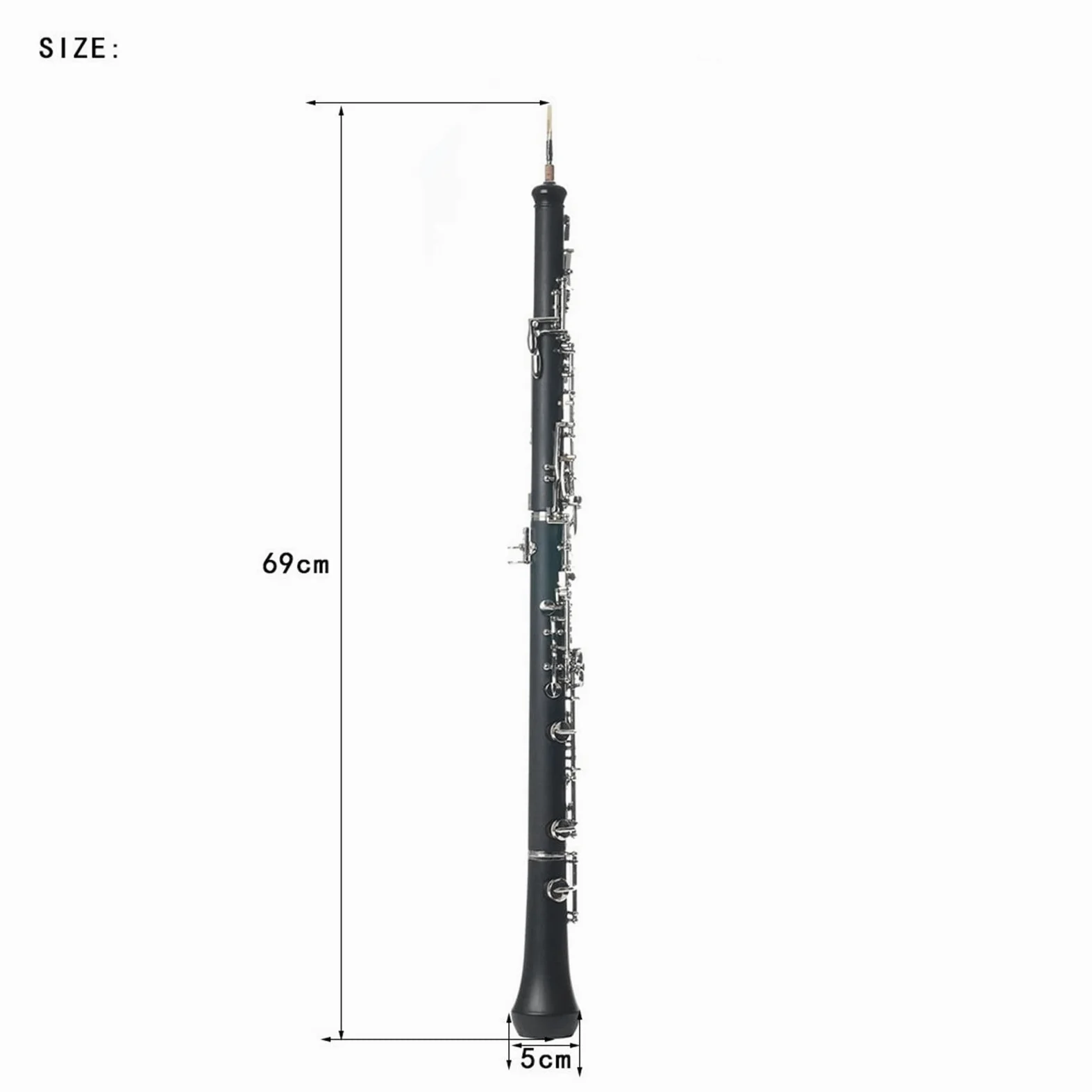 Strumento Oboe Introduzione allo Strumento Musicale B-Flat B-Flat B-Flat Nickel-Placcato Principiante di Oboe