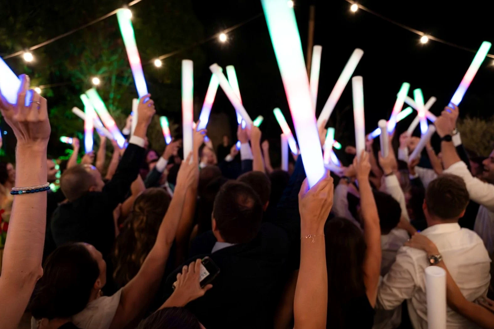 Bastoncini di Schiuma LED 48 cm | Pack 100 u. (Multicolore) | #VidaLoca