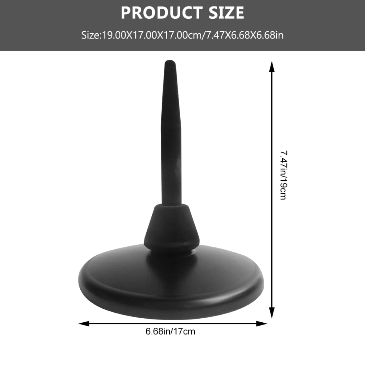 Zerodeko Supporto per Flauto e Clarinetto in Ferro Robusto Porta Flauto Portatile Design Stabile e Bordi Arrotondati Accessorio Pratico per Musicisti e Negozi di Strumenti Musicali