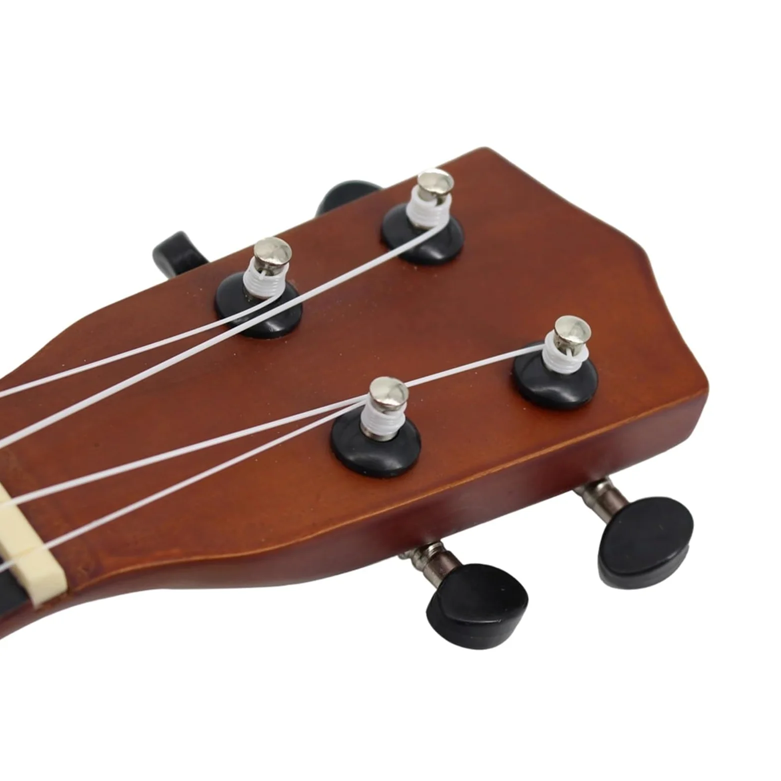 Ukulele Per Principianti Ukulele Marrone Rotondo Da 21 Pollici Adatto A Principianti E Adulti