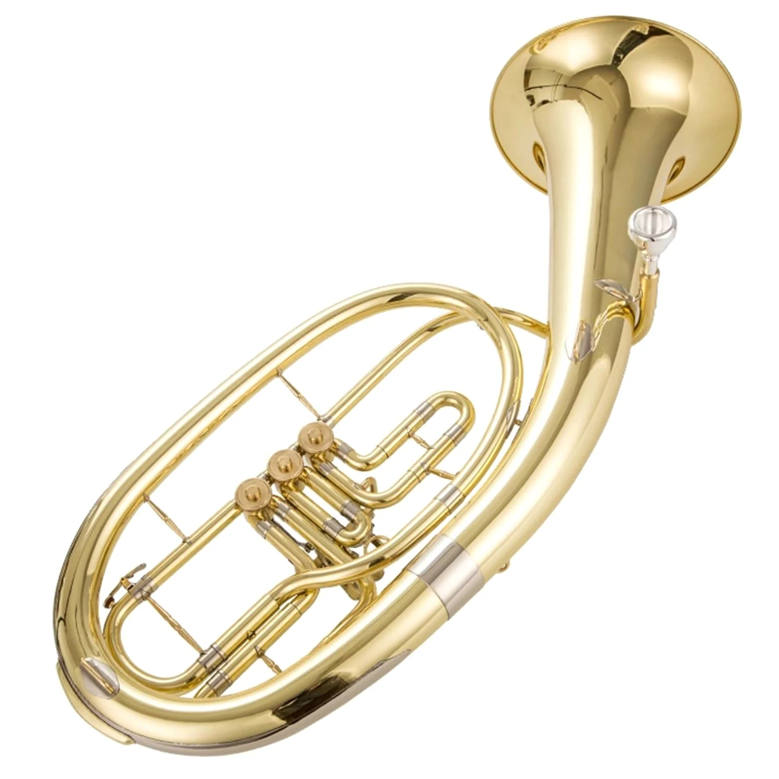 Eufonio Per Principianti Eufonio Bemolle Majo A Tre Chiavi In ​​si Bemolle Strumento Banda Ensemble