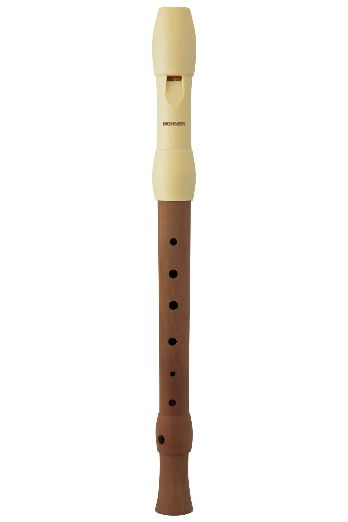 FLAUTA DULCE SOPRANO - Hohner (9585 0) Alegra Mixta (Digitacion Alemana) (2 Piezas) Boquilla Marfil