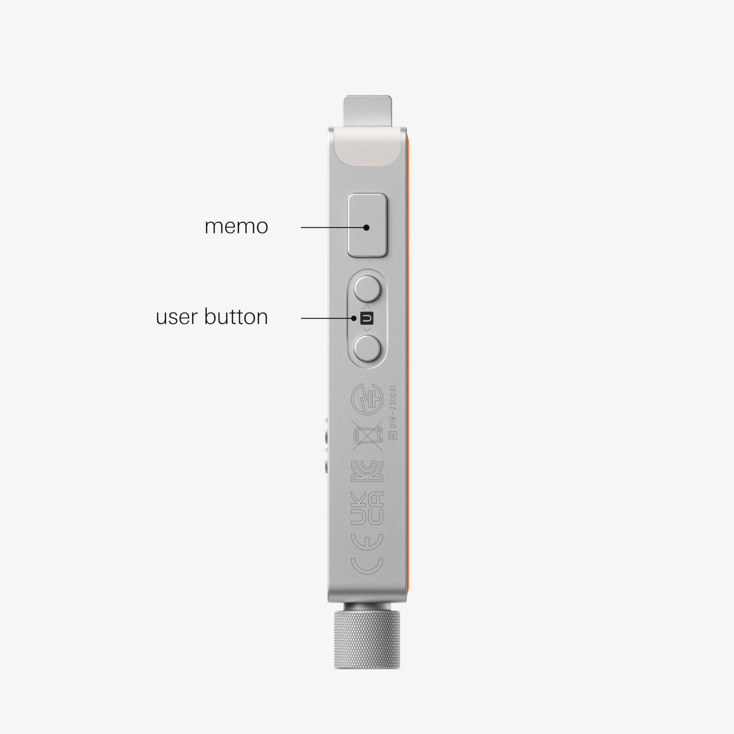 Teenage Engineering TP-7 (registratore portatile, con interfaccia audio USB-C, Bluetooth, microfono interno, altoparlanti, 128 GB di memoria, interfaccia audio USB-C, autonomia di 72 ore)