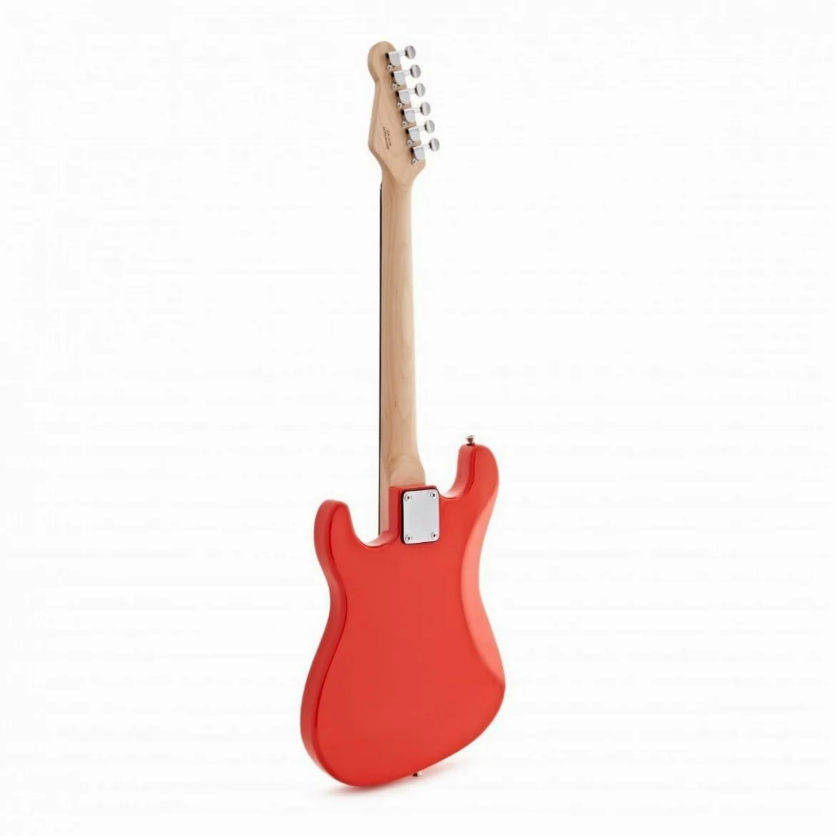 Gear4music Chitarra Elettrica Junior 3/4 con Amplificatore Rosso | Per giovani musicisti, 3 pickup single coil con selettore a 5 posizioni, ampli 10W con uscita cuffie
