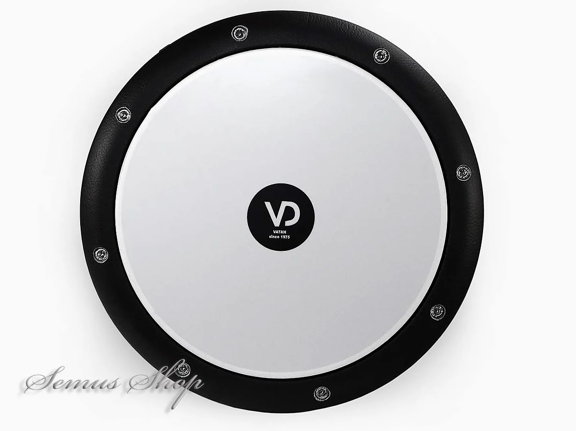 BASS Darbuka - Tamburo orientale professionale con rivestimento in pelle, accessori inclusi