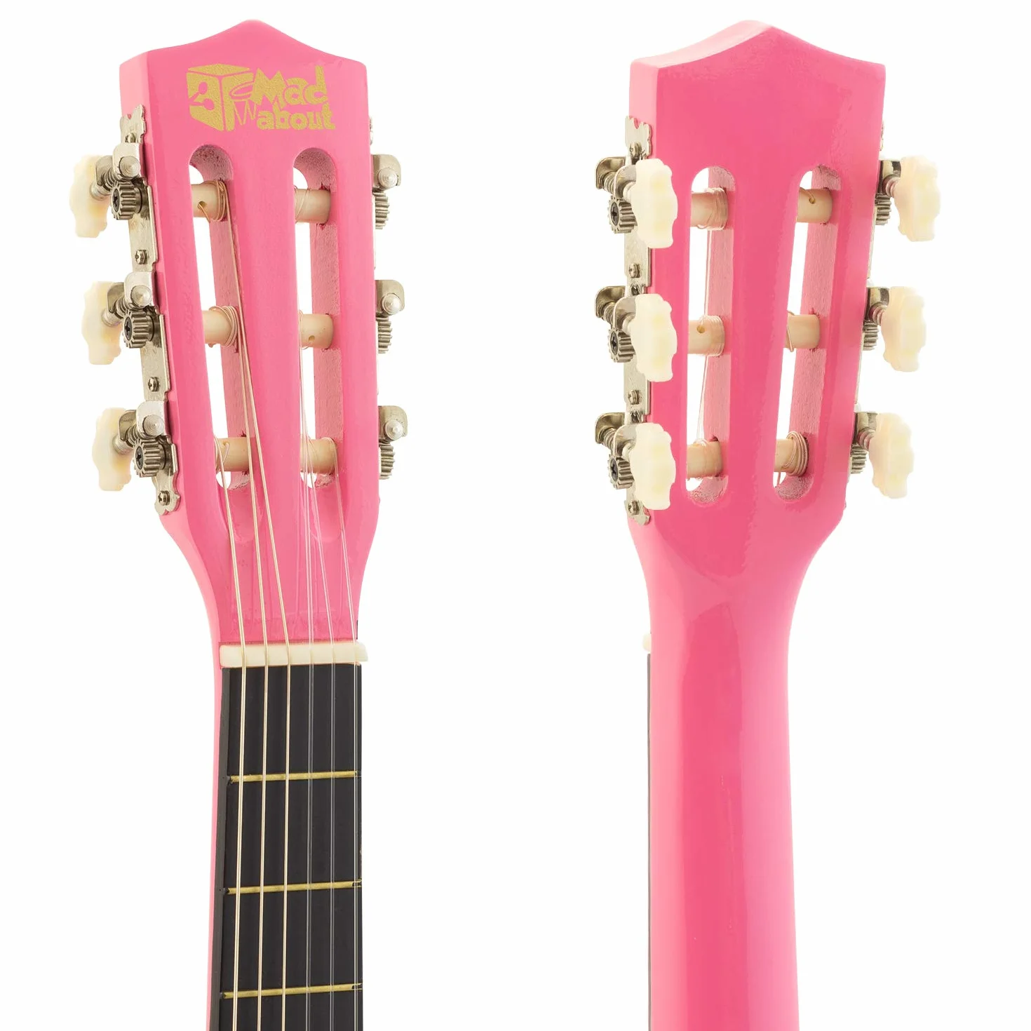 Mad About MA-CG06 - Chitarra classica 1/4, colore: Rosa