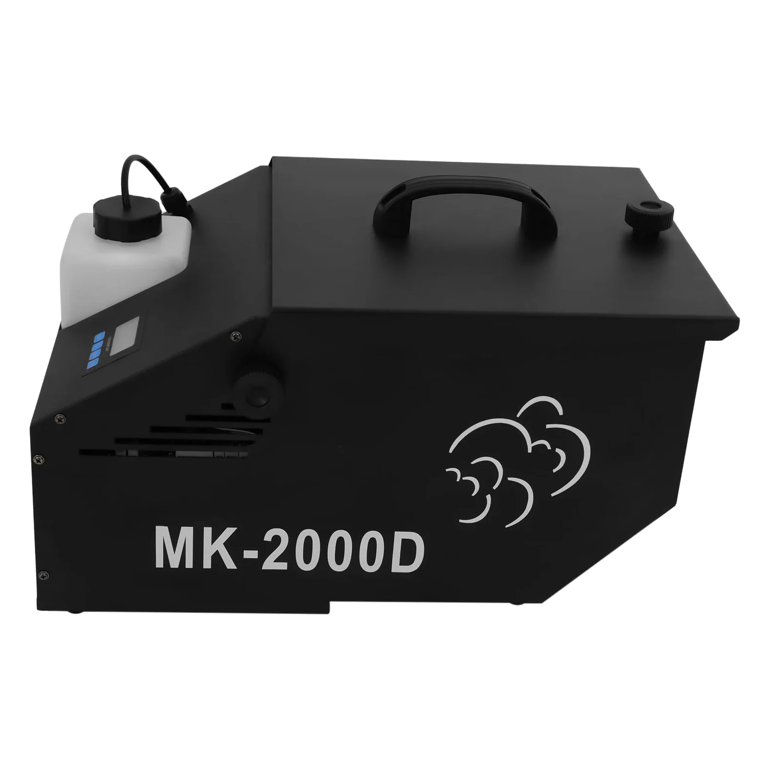 DMX - Macchina per fumo, 0,5 l, per palcoscenico, nebbia, 1200 W, con telecomando senza fili, per feste, Halloween, matrimoni, Natale, spettacoli