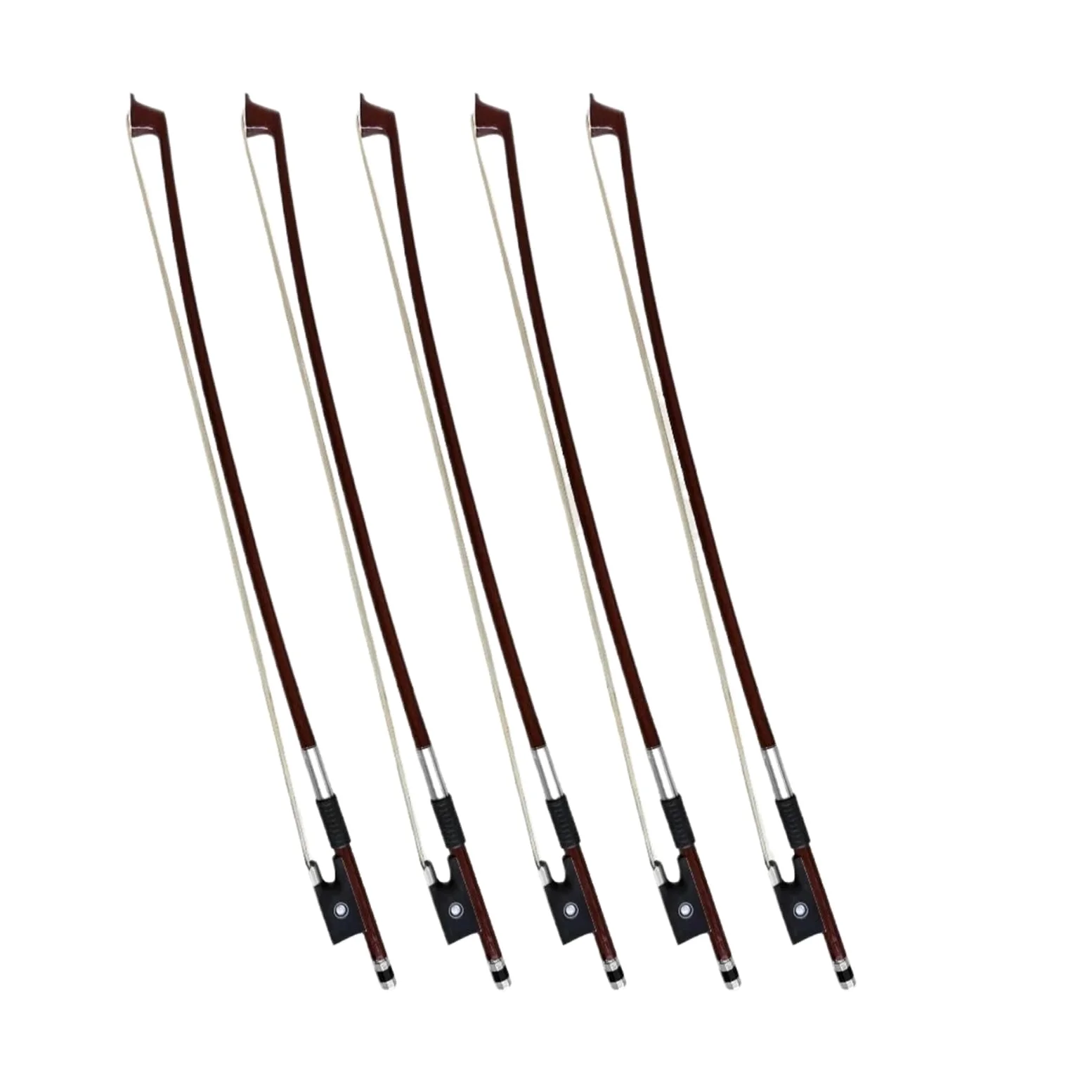 4/4-1/8 Arco for violino Giocatore di violino Studente Accessori for violino Adatto for negozi di violini Scuole di musica for principianti Strumenti musicali(4-4 5PCS)