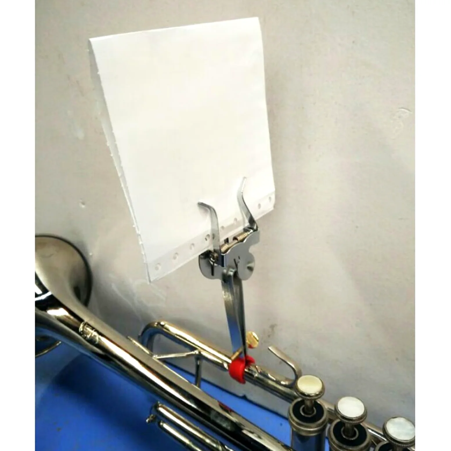 Parti e accessori per corno francese Strumento Musicale Tromba Marcia Clip Musicale Corno Francese Supporto Per Clip Musicale Portatile