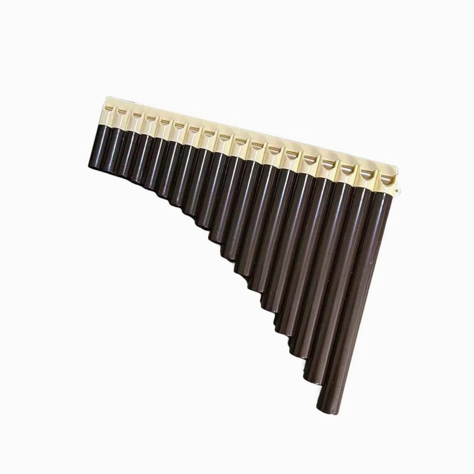 Flauto Di Pan Strumento A Fiato In ABS Fatto A Mano Con Flauto Di Pan 18 Flauti Di Pan Strumenti Musicali Popolari Portatili(Black)