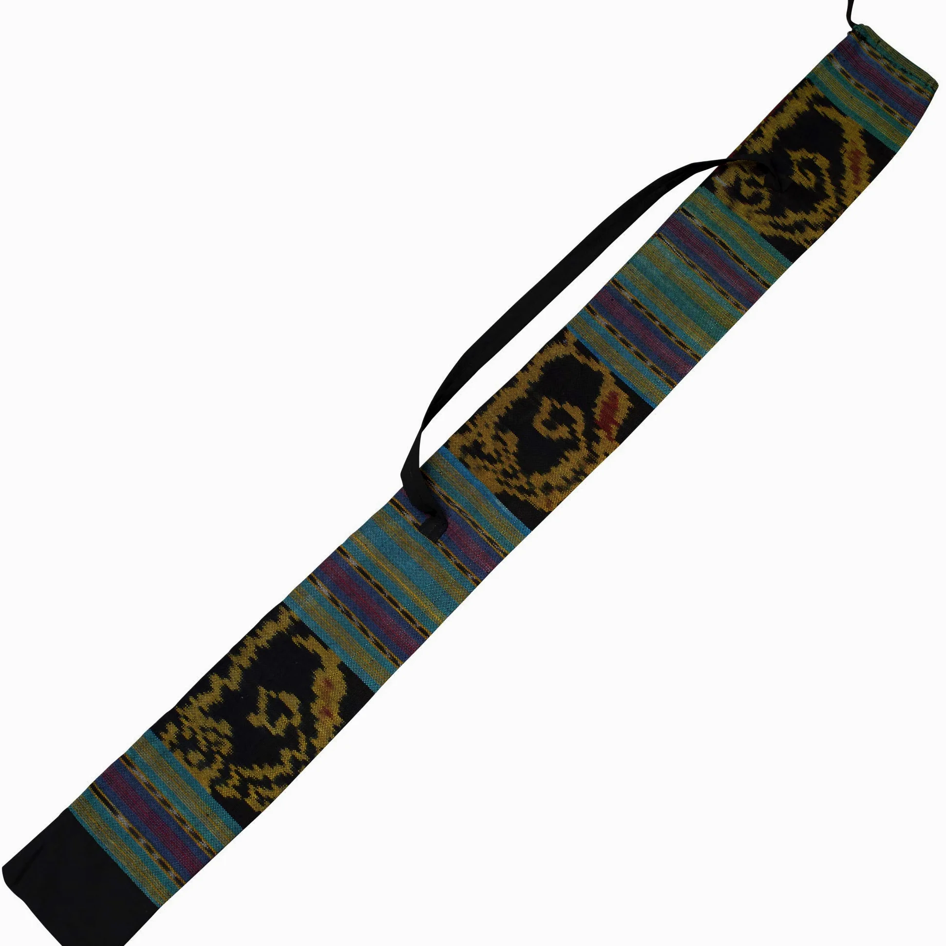 BORSA DIDGERIDOO 125 cm - Borsa didgeridoo in tessuto Ikat. Diametro Ø 8 cm. Inclusa tracolla