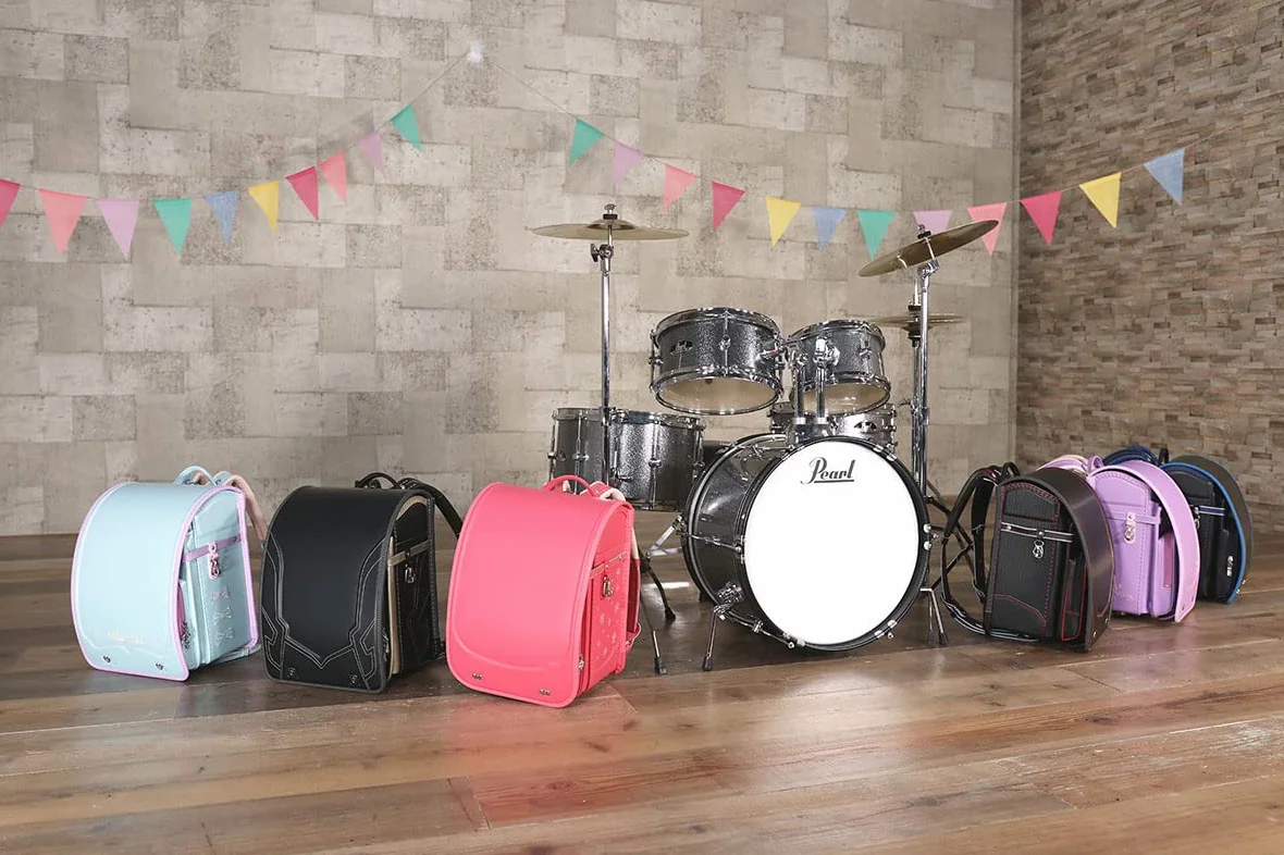 Pearl - RSJ465C/C31 Vera batteria acustica per principianti per bambini - Jet Black