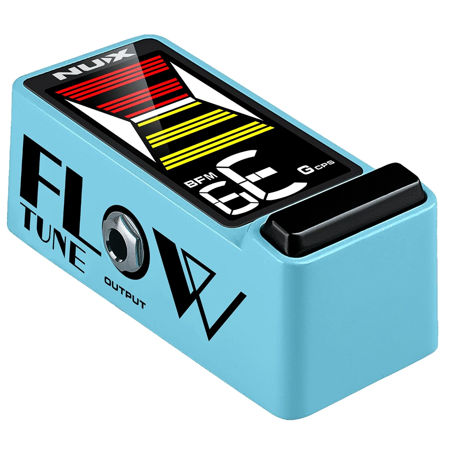 Nux NTU-3 MKII Flow Tune Accordatore blu con alimentatore Keepdrum 9 V
