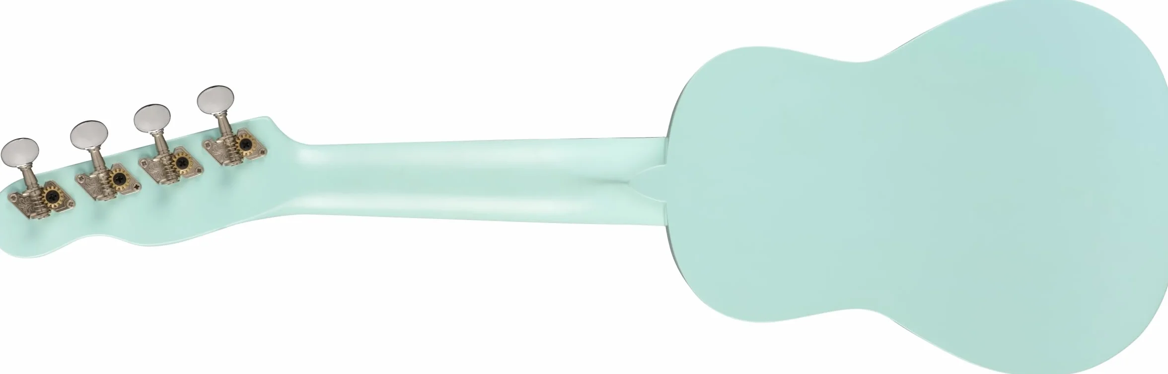 Fender Venice Ukulele Soprano, Daphne Blue, Tastiera in Noce, Design Leggero, Stile Classico, Include Lezioni Virtuali Gratuite