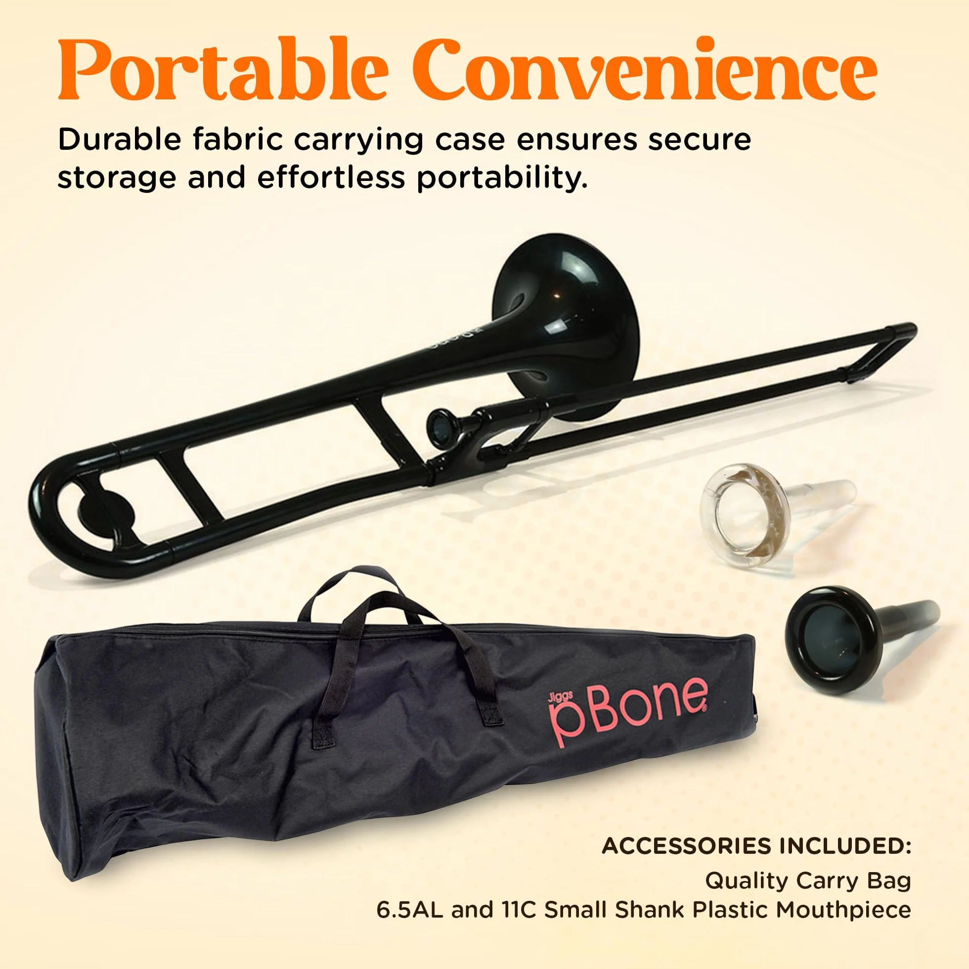 pBone 700645 Tromba con Bocchino e Borsa