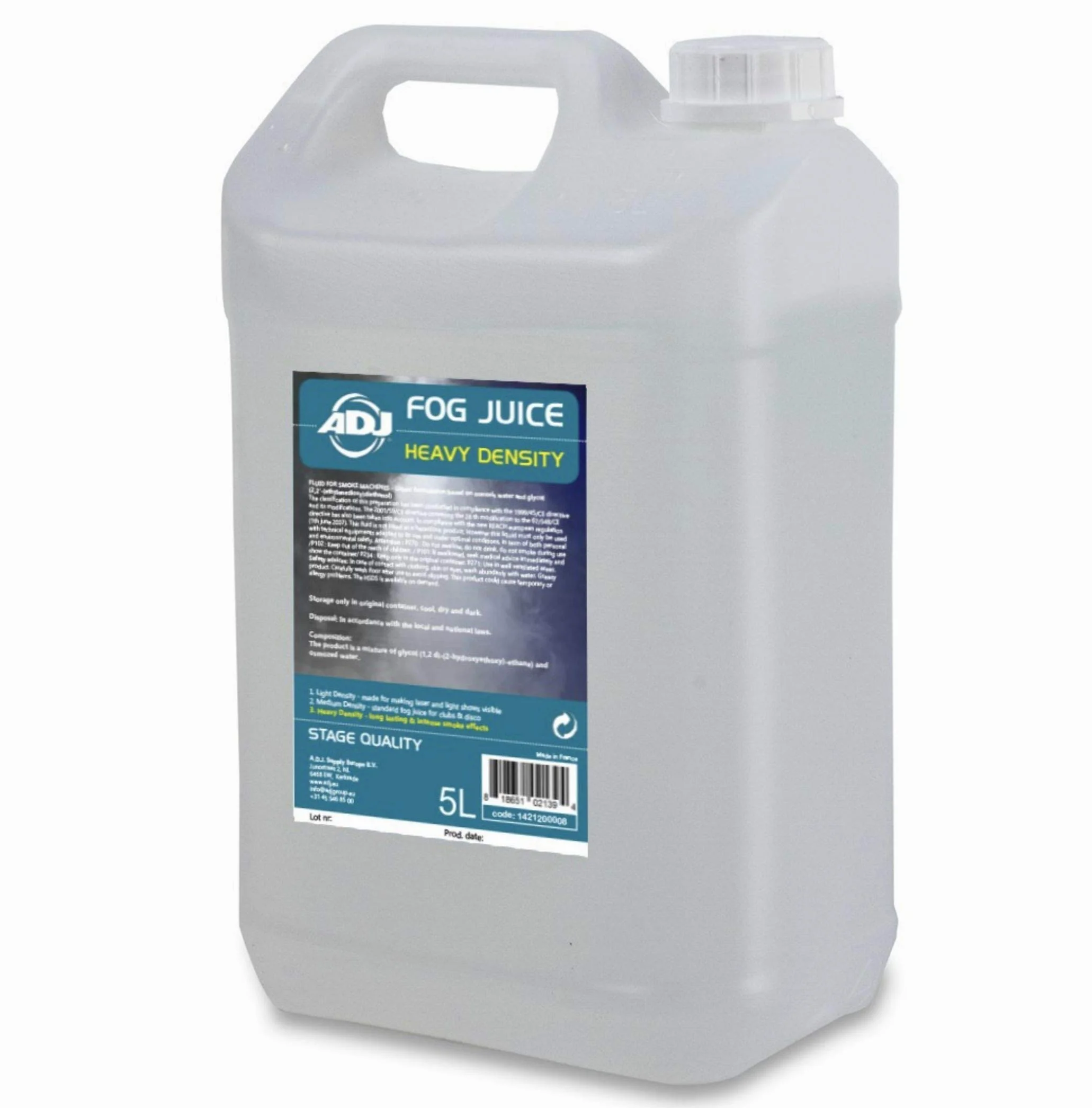 ADJ Succo di nebbia ad alta densità, 5L