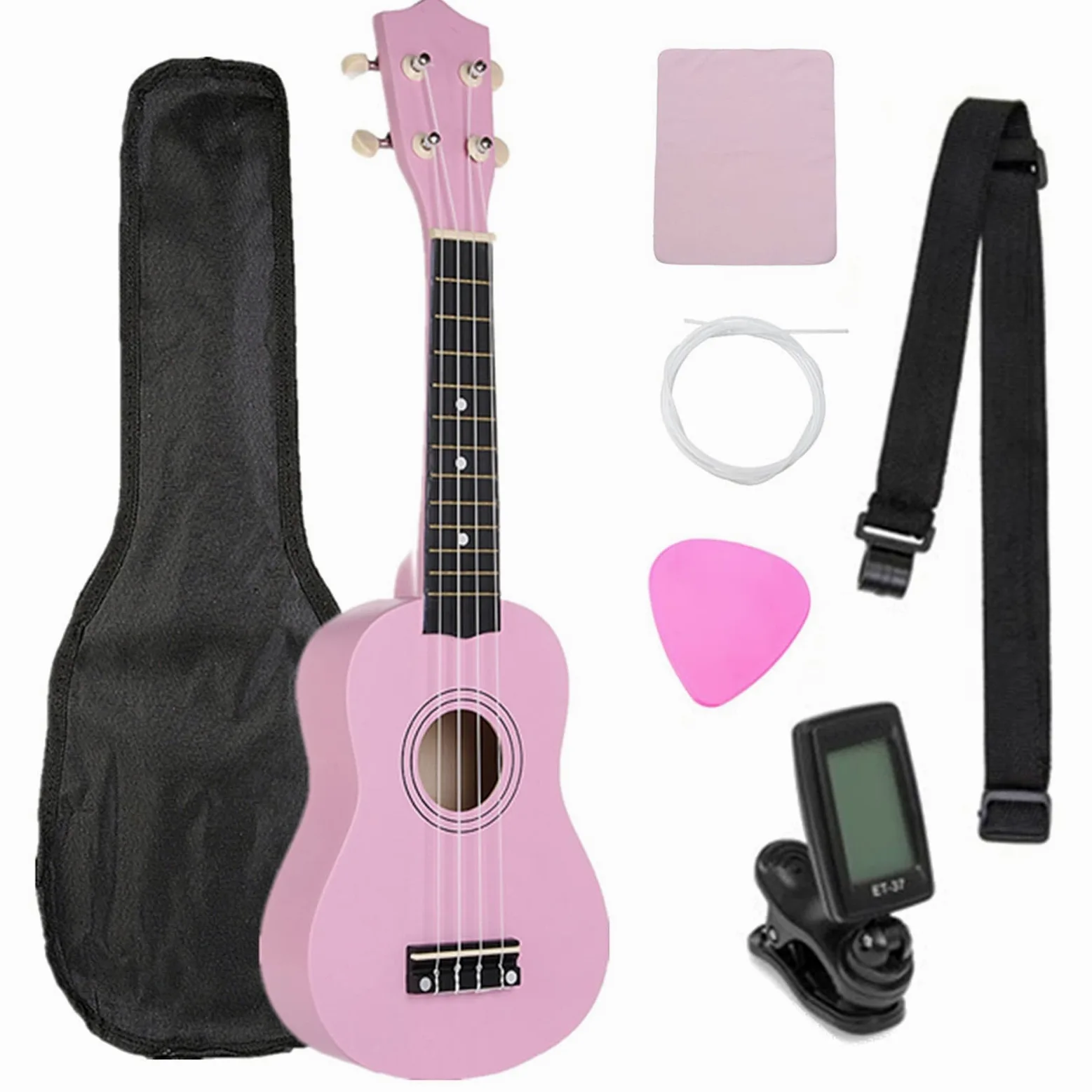 Ukulele 21 Pollici Ukulele Soprano Beginner Ukulele Guitar Mini Ukulele Tenor 4 Corde Legno Ukulele Hawaiian Mini Guitarra Musicla Regali Concerto Ukulele