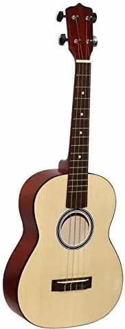 UKULELE STANDARD BARITONO MADE IN EUROPE TAVOLA ABETE ROSSO TOP IN MASSELLO TASTIERA IN PALISSANDRO