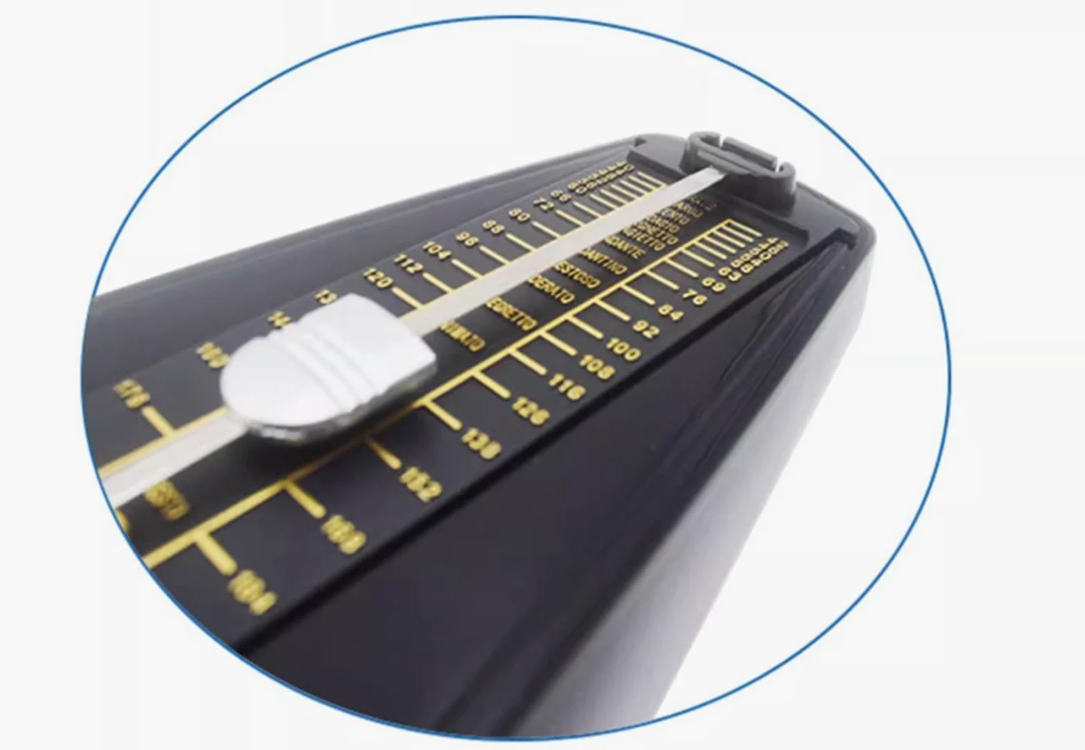 Metronomo meccanico, sussidi didattici sperimentali, specializzati for la valutazione degli esami, battente for pianoforte e chitarra, dispositivo universale for il ritmo di precisione