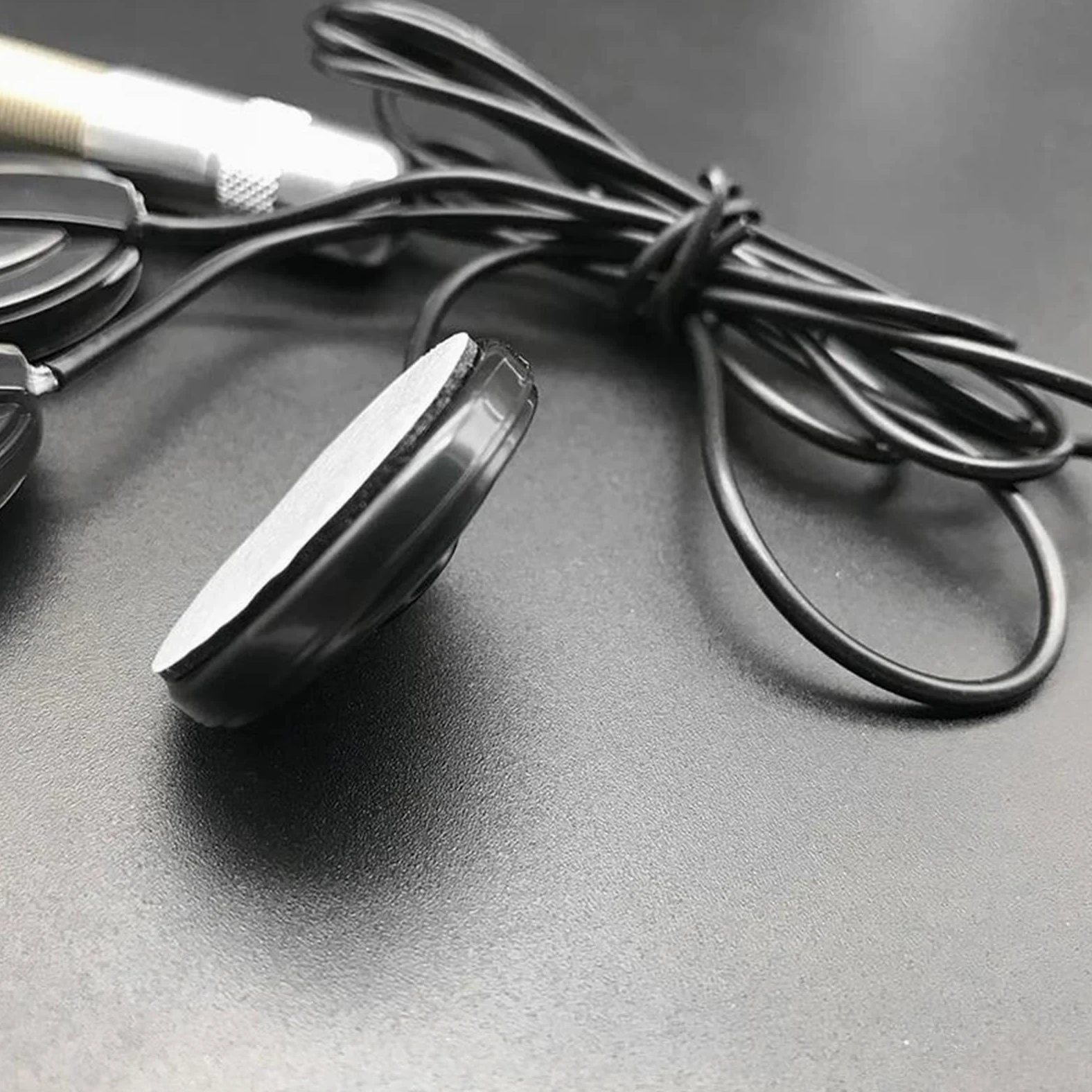 10Set 3 Testina Trasduttore BuzzerPickup Piezo Con Jack Di Uscita Da 6,35mm Per Chitarra Acustica Ukulele Mandolino Violino Pezzi di ricambio per pickup per chitarra acustica