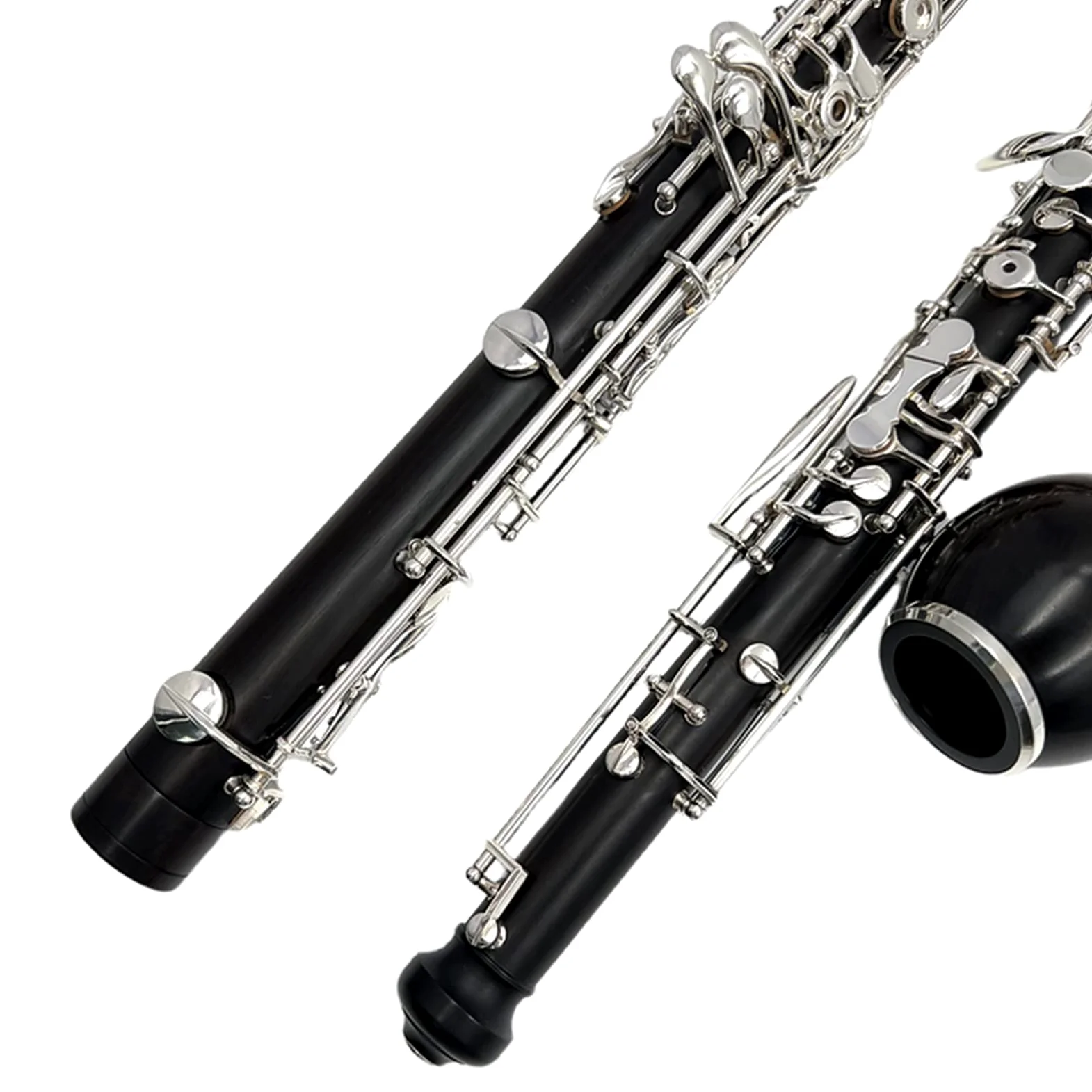 Ebano Indonesiano Classe A Chiave F Corno Inglese Contralto Oboe Legno Massiccio Chiavi Argentate Strumento A Fiato Oboe per Principianti