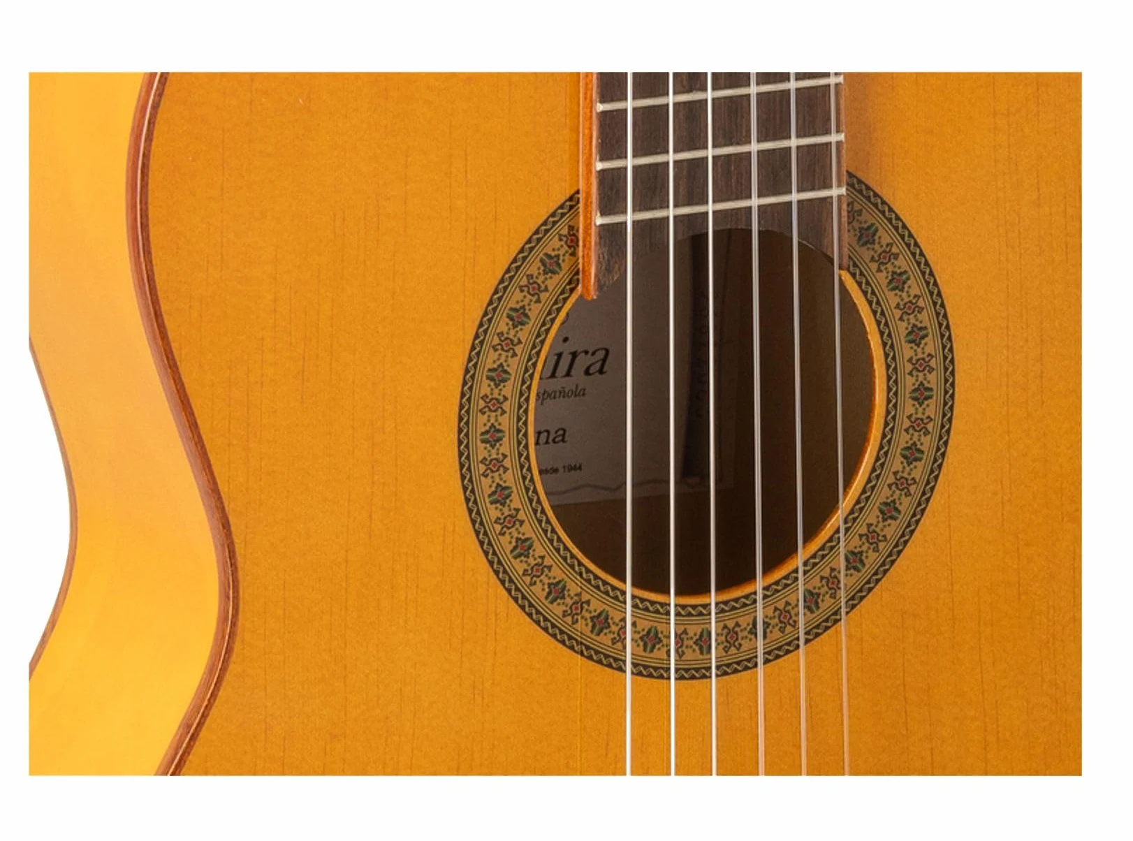 Chitarra Flamenco Triana Admira+Custodia Ukam imbottita 5 mm con battipenna inclusa (Con custodia)