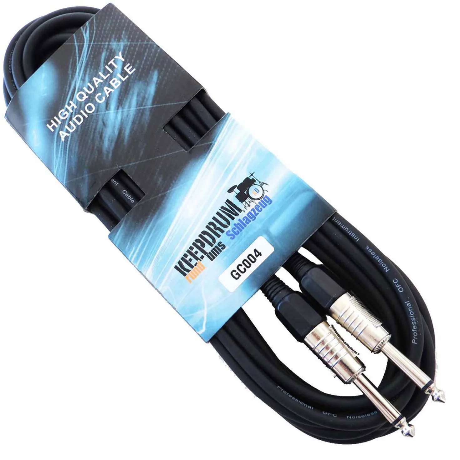 Kat KA-1 - Amplificatore elettrico per batteria + cavo jack Keepdrum