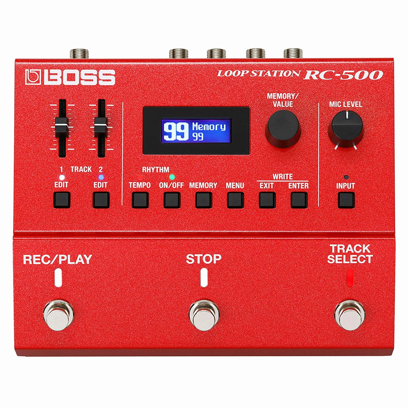 Boss RC-500 Loop Station Looper pedale + alimentatore Keepdrum 9 V