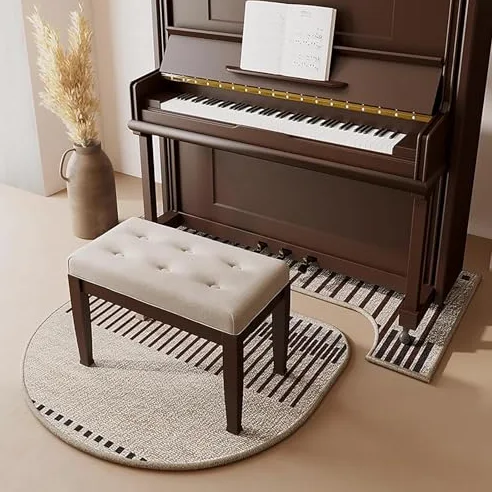 Tappeto insonorizzato, cuscinetti acustici per pianoforte, tappeto antiscivolo per attenuazione del suono, tappetino per assorbimento acustico