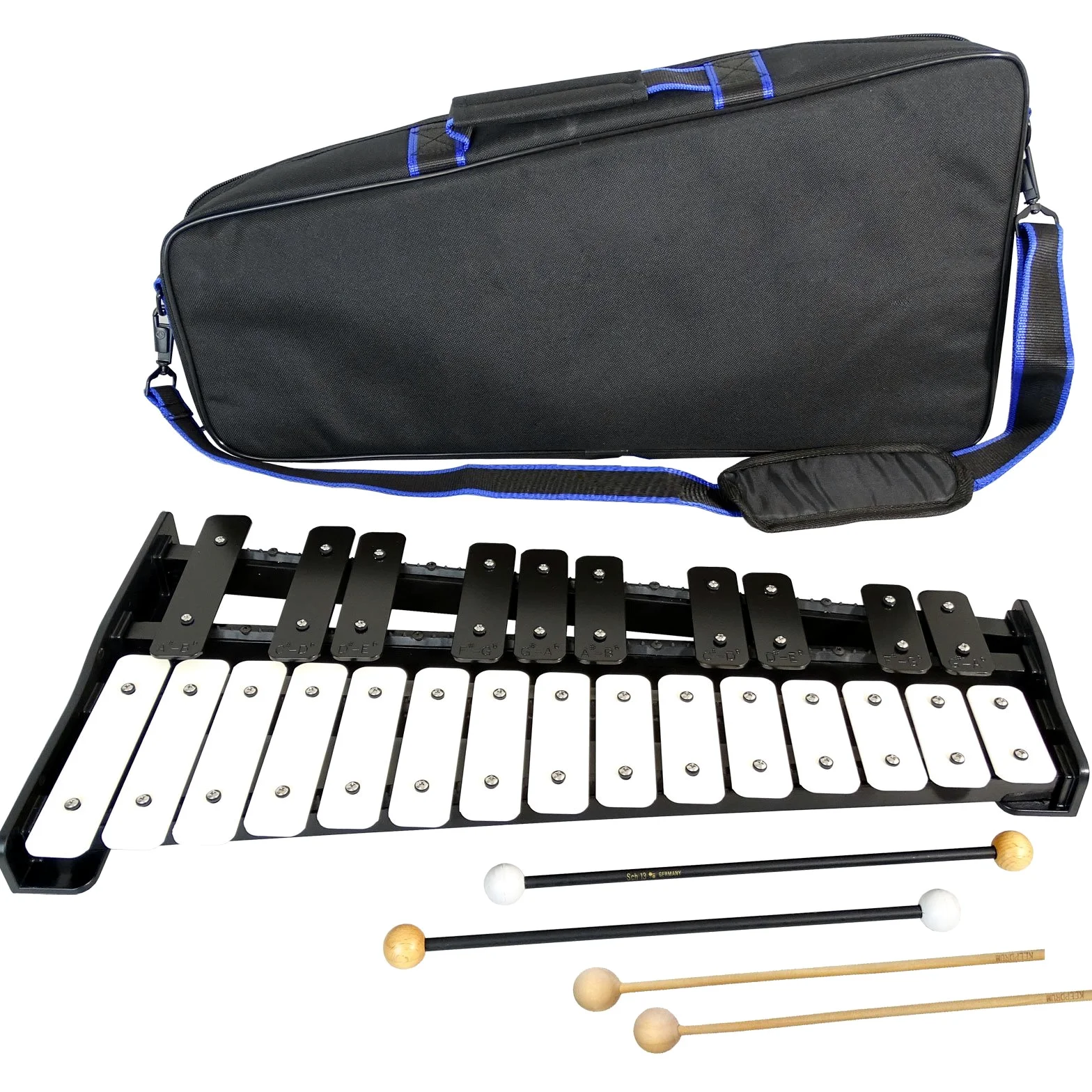 Sonor gl25 PN chromatisches Glockenspiel + Keep Drum battente