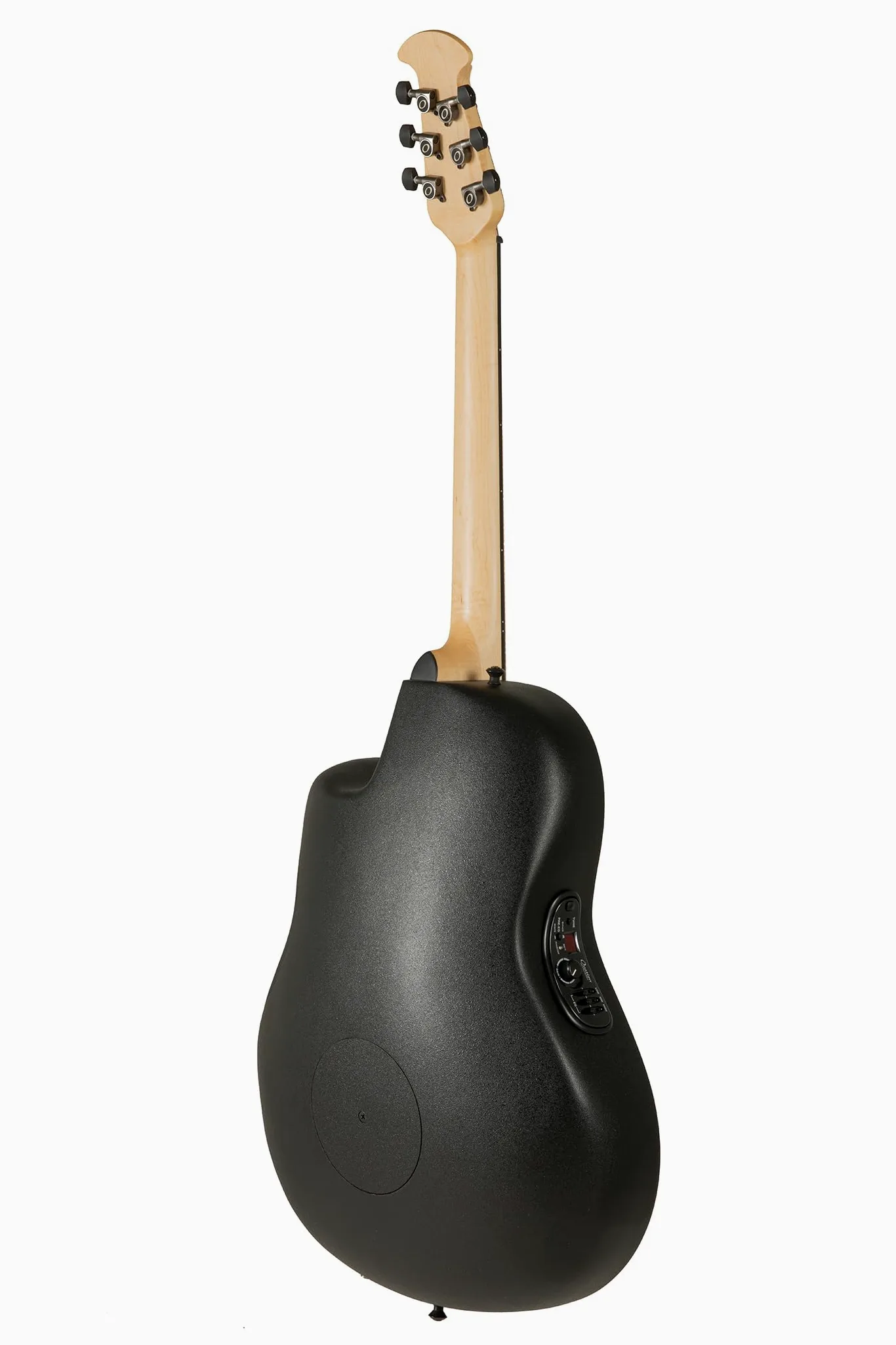 Ovation Chitarra acustica elettrica Pro Series Elite 1778TX Mid Cutaway – Coperta in abete Sitka massiccio di grado A – Corpo Lyrachord – Corde Adamas Nuova Coated – Black Textured – 1778TX-5-G