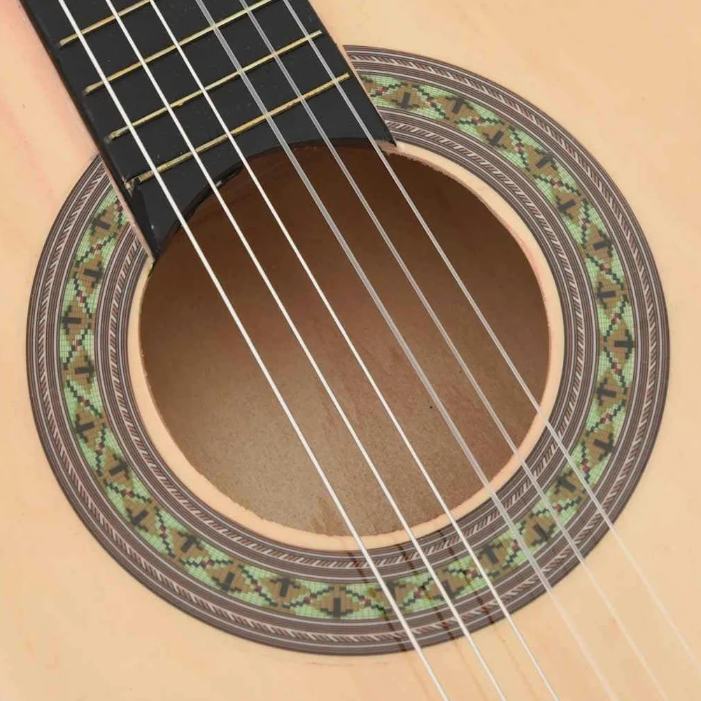 Generico Chitarra Classica per Principianti e Bambini 1/2 34" in Tiglio,Arte e so,Hobby e Arti Creative,Strumenti Musicali,Strumenti a Corda,Chitarre,Marrone Chiaro,1.7 kg,70122