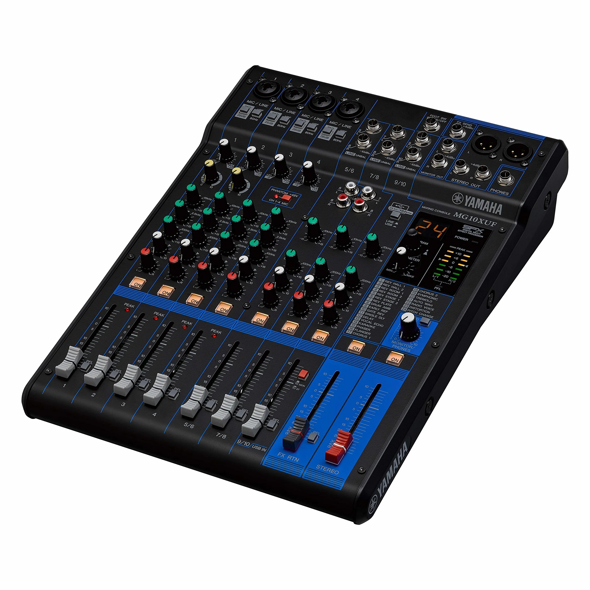 Yamaha Mg10X Mixer Analogico (Versione con i Fader)