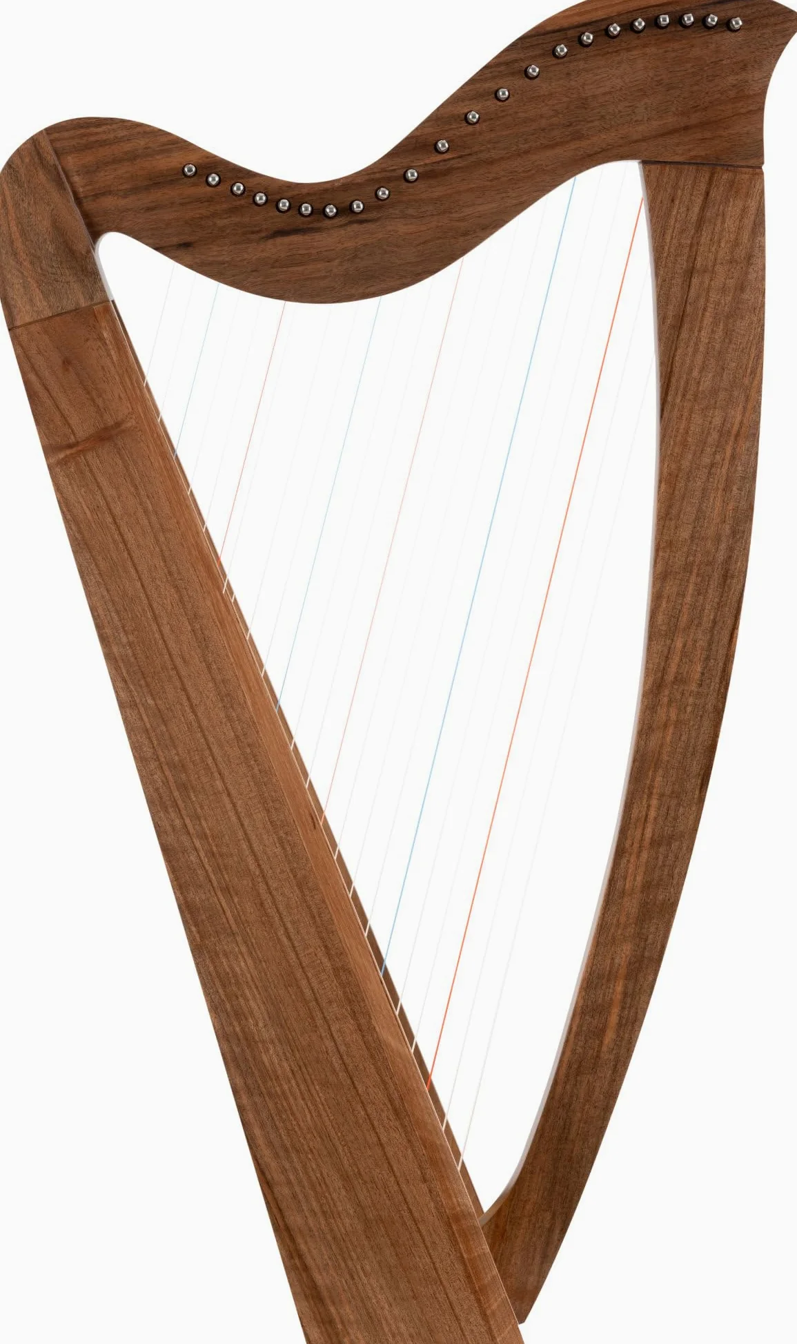 Classic Cantabile H-22 WN Arpa Celtica 22 corde, accordatura Mi bemolle maggiore, meccanica a semitoni, legno noce, include borsa e 2 chiavi, altezza 83,5 cm.