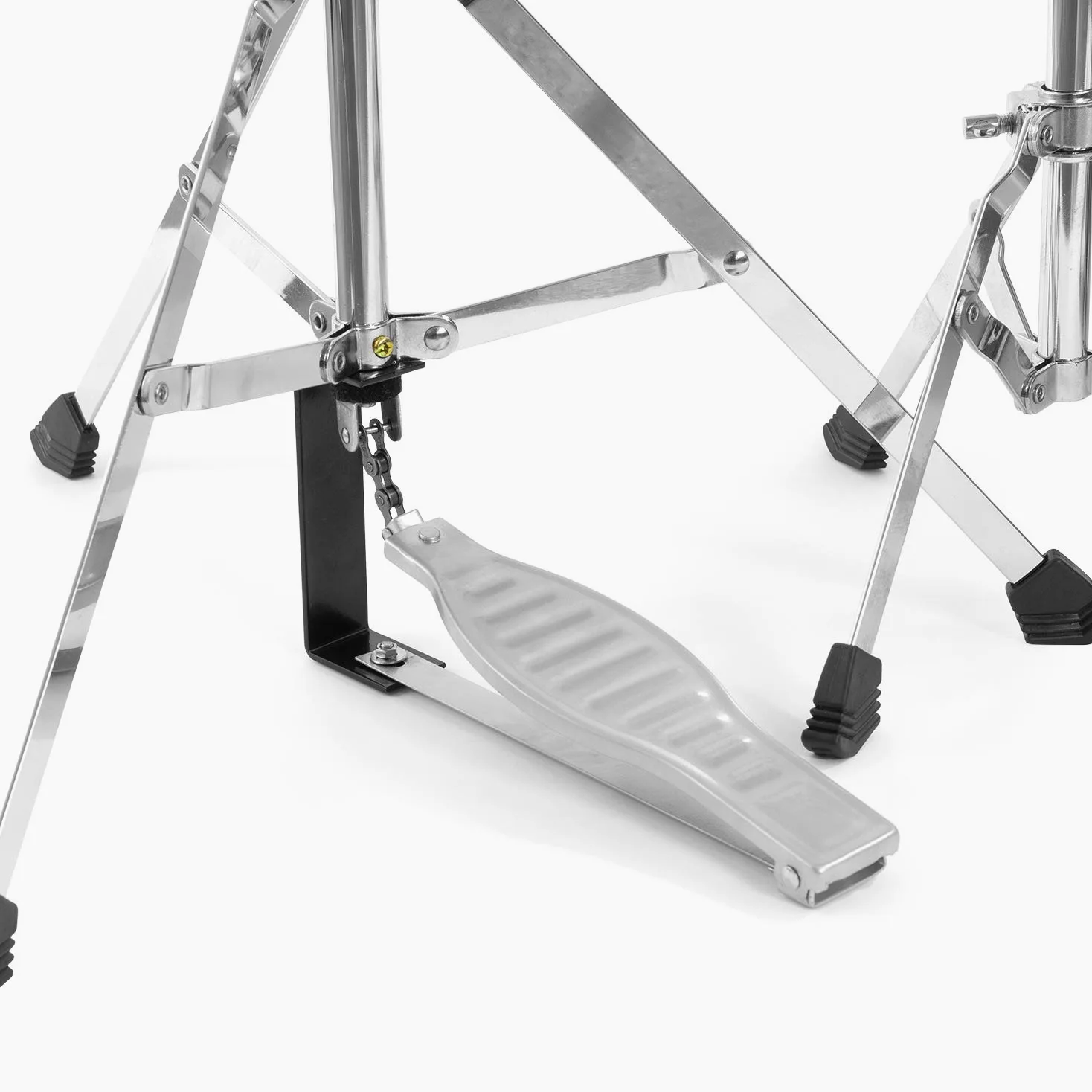 TIGER JDS14-RD - Batteria per ragazzi 5 pezzi, con rullante, tom, basso, pedale, Hi-Hat, piatti crash, bacchette e sgabello - colore rosso